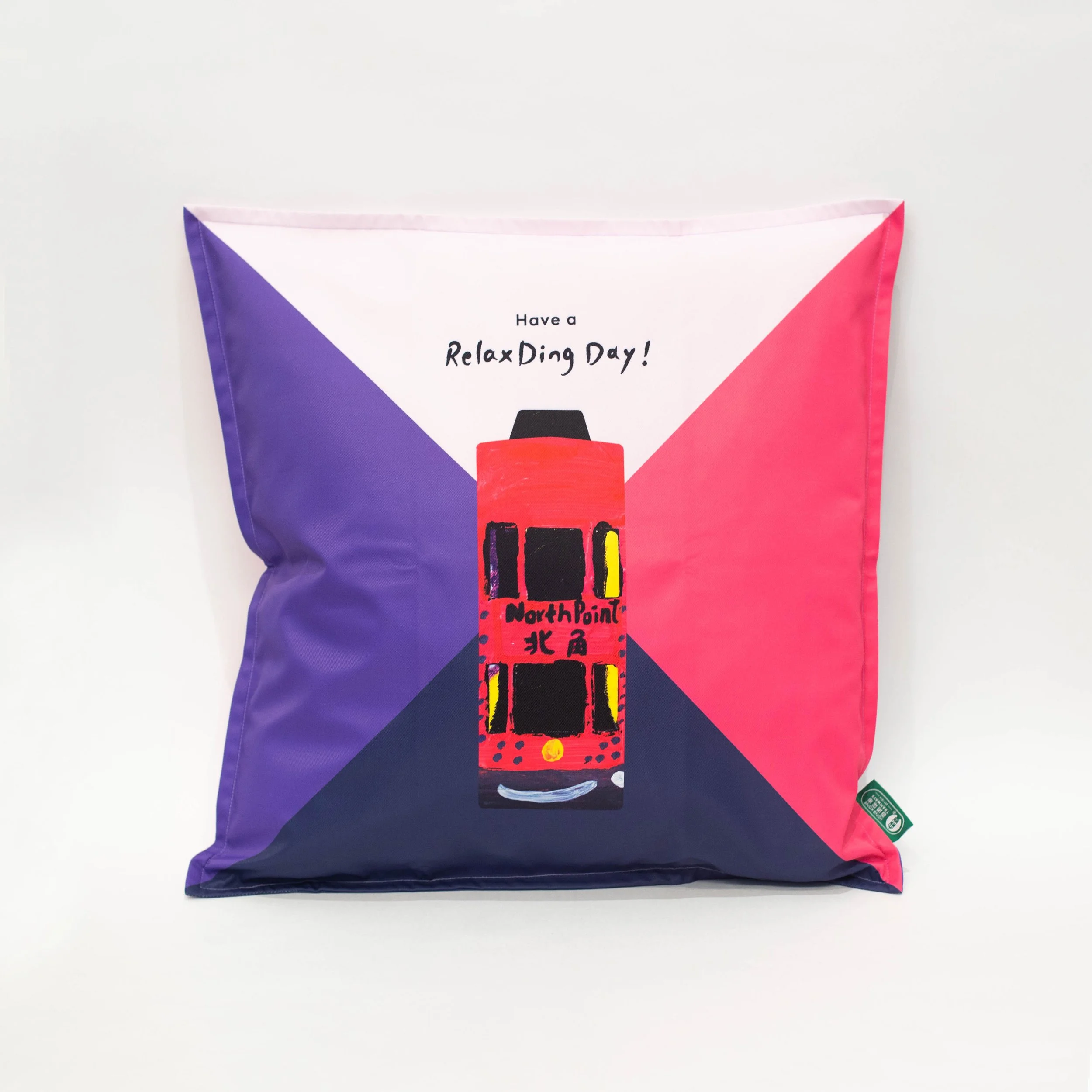gift330 x HK Tramways RelaxDing Tram Cushion Cover - Shi Yan