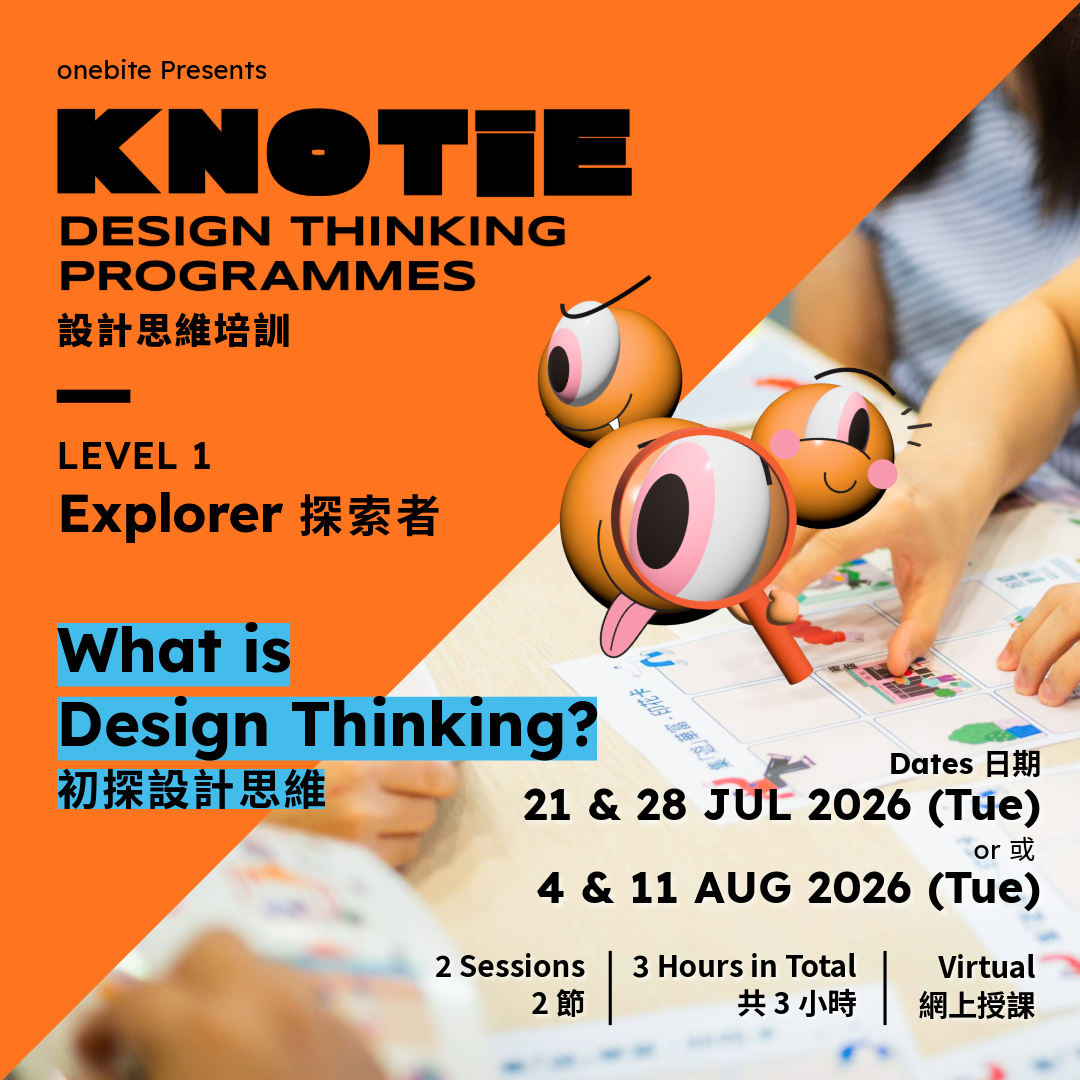 *Summer Offer* KNOTIE Design Thinking Programme Level 1: KNOTIE Explorer