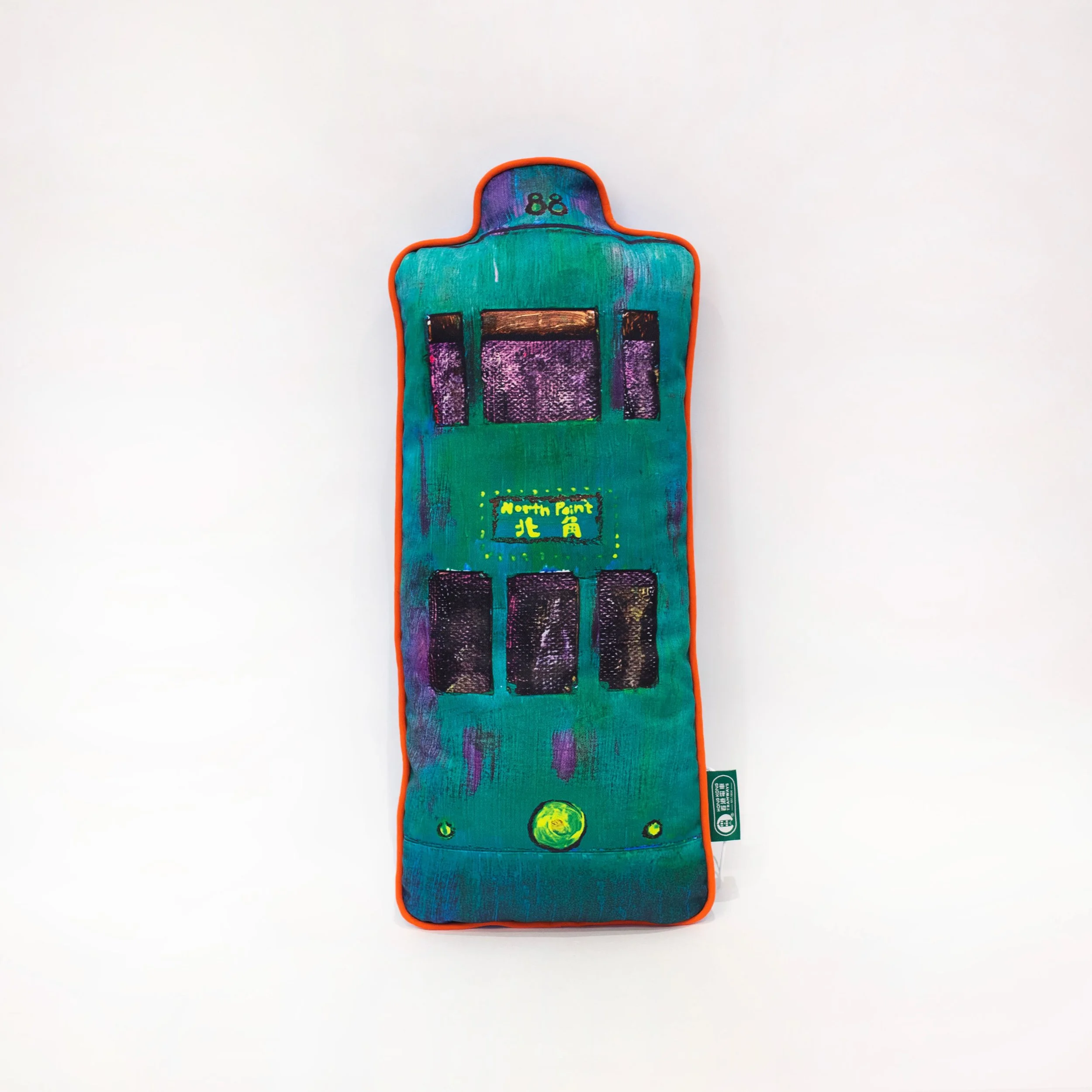 gift330 x HK Tramways RelaxDing Tram Plushie Cushion - Ching Wai Woon