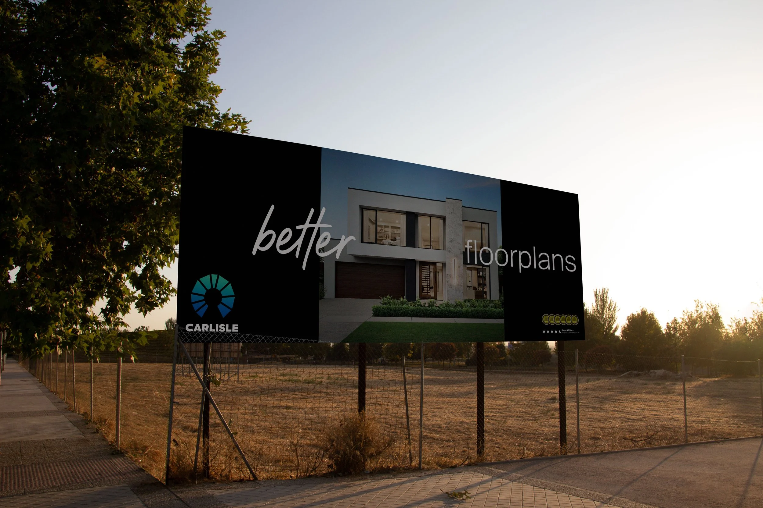 Carlisle Homes Billboard