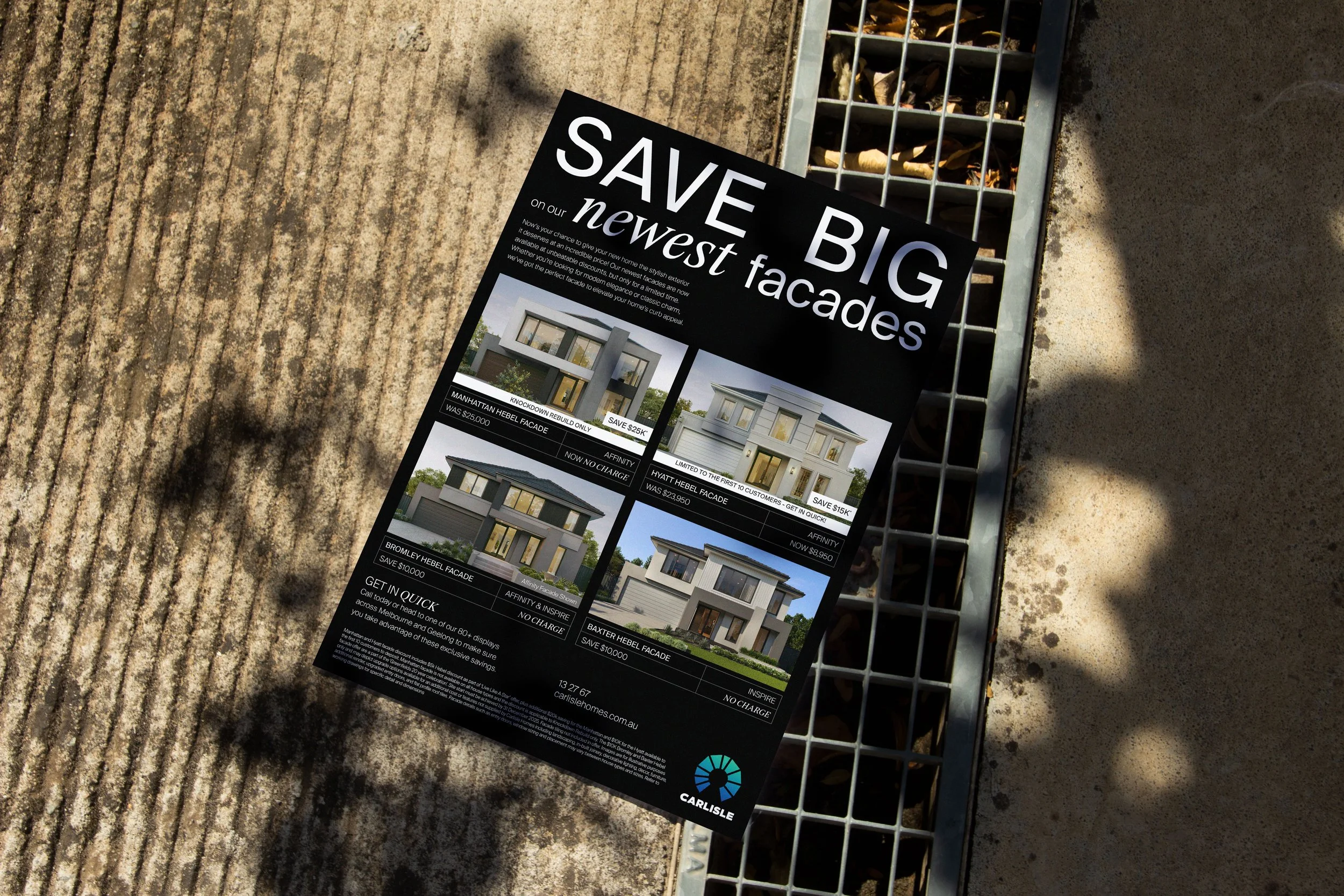 Carlisle Homes Flyer Design