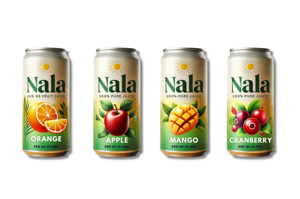 Nala 100% Canned Juice