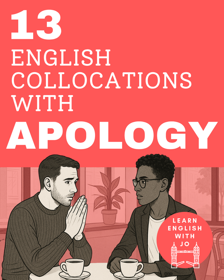 Mastering the Art of the Apology in English: 13 Collocations You Need ...