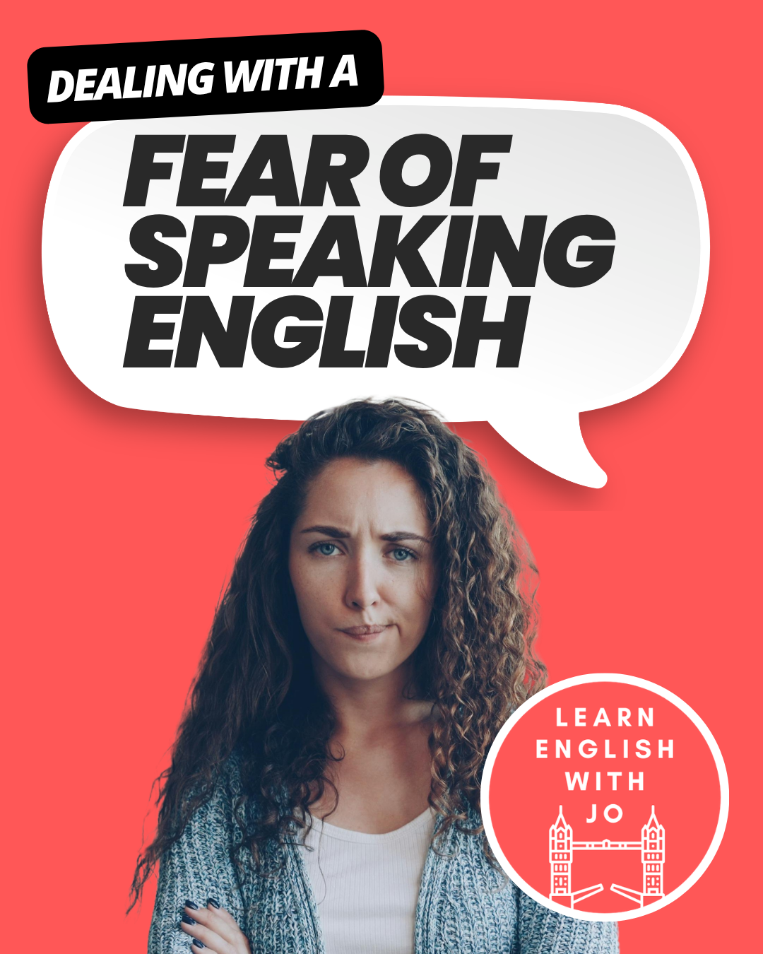 fear of speaking english