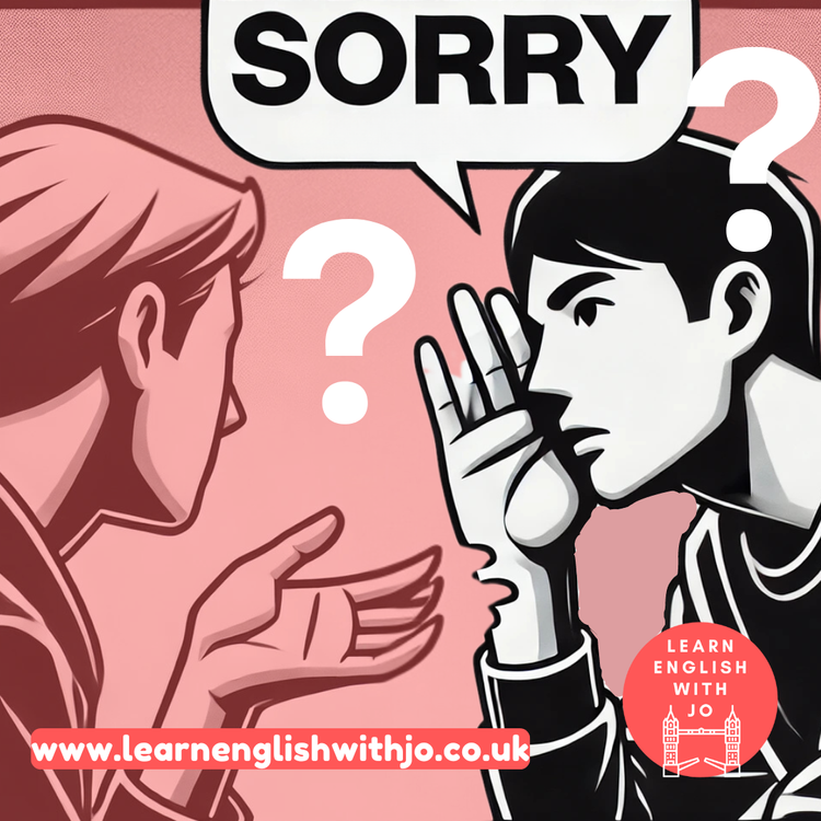 How to Use ‘Sorry’ in British English — Learn English With Jo