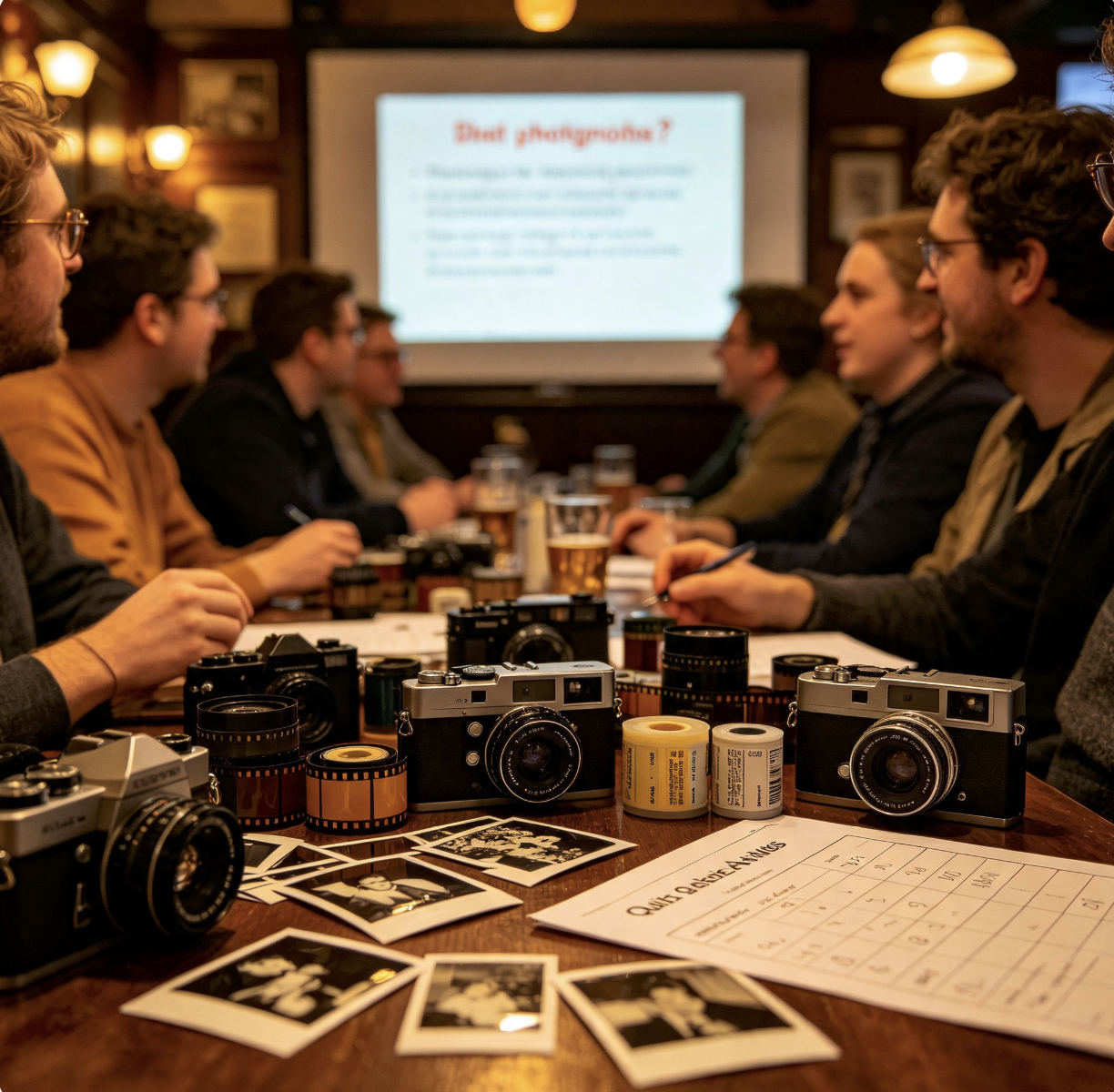Quiz night - test your knowledge on photography and more