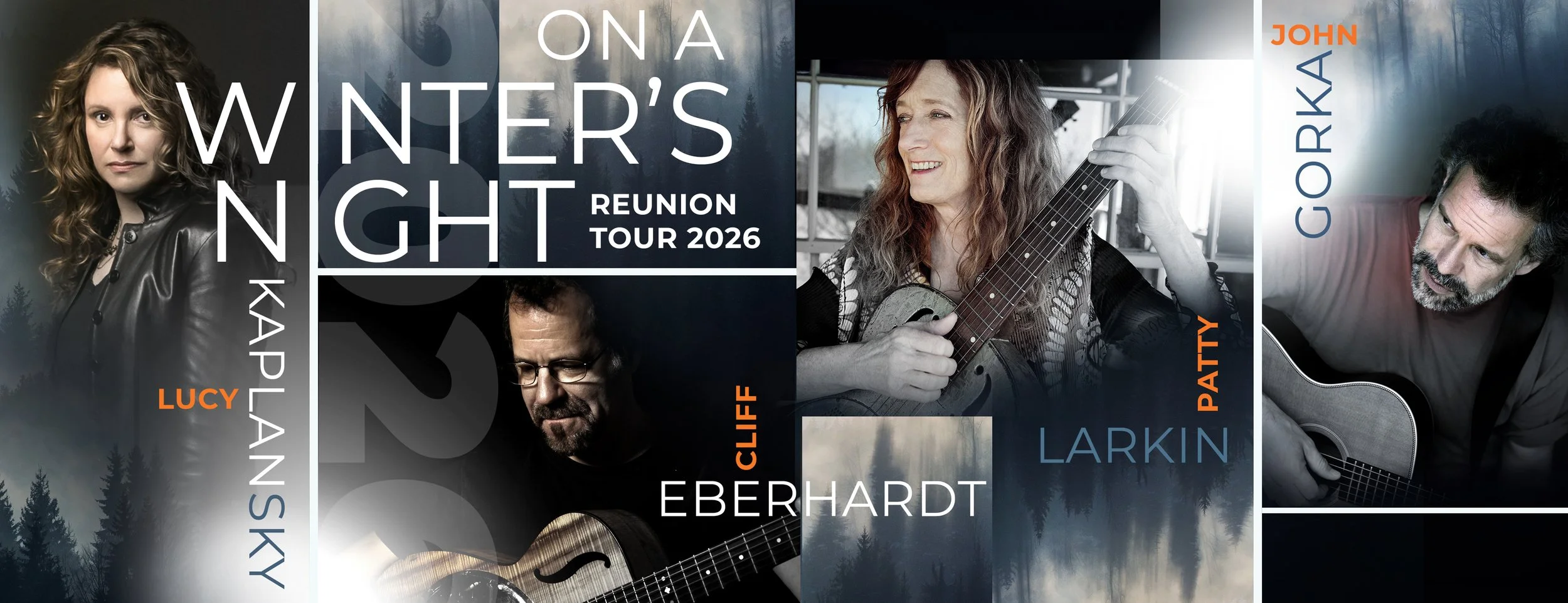 On A Winter's Night featuring Cliff Eberhardt, John Gorka, Lucy Kaplansky, Patty Larkin