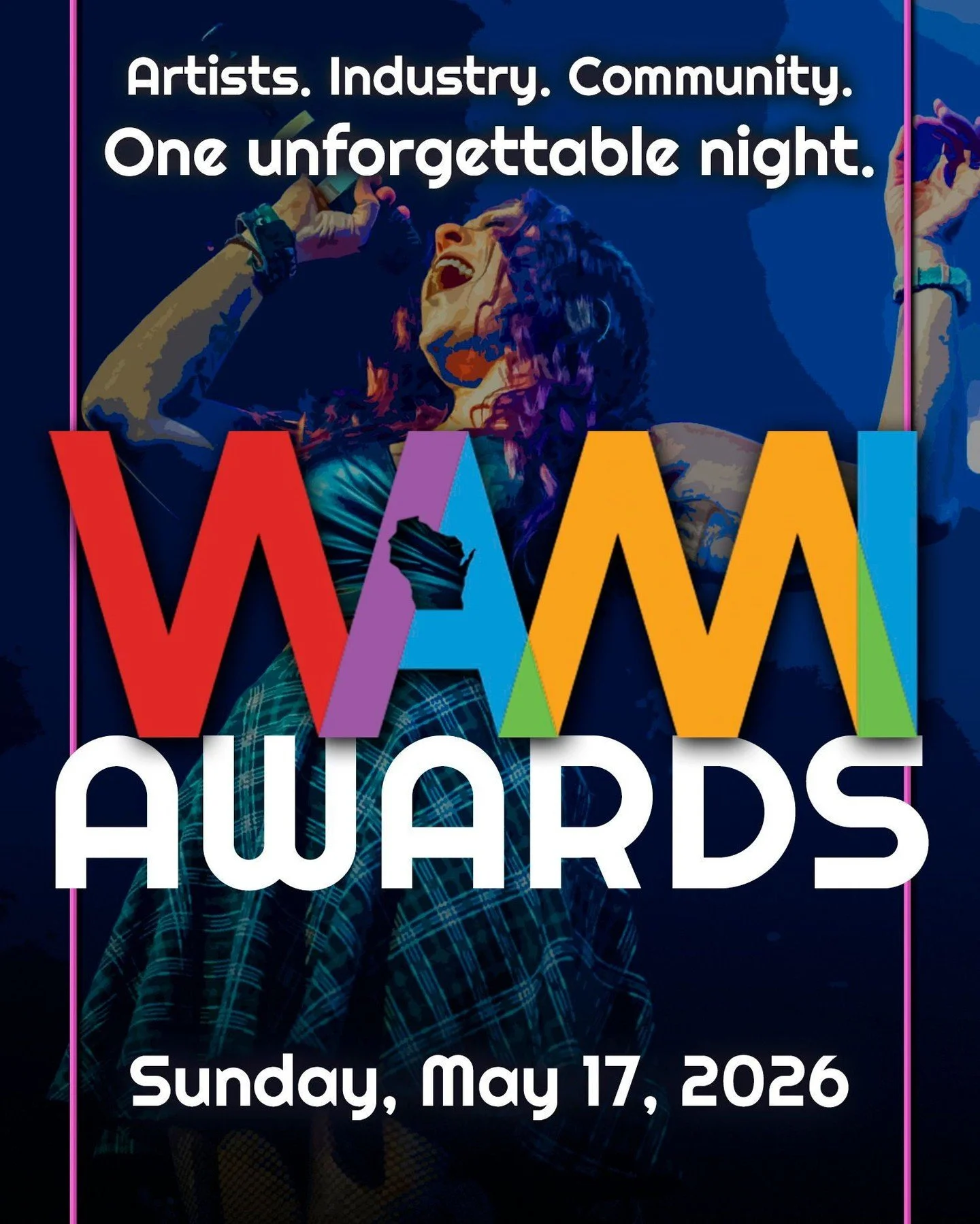 JUST ANNOUNCED // Wisconsin Area Music Industry Awards 
📆 May 17 
⏰ 6-8pm

The Wisconsin Area Music Industry (WAMI) Awards return to Madison for a night celebrating the artists, creators, and industry professionals shaping Wisconsin&rsquo;s music sc