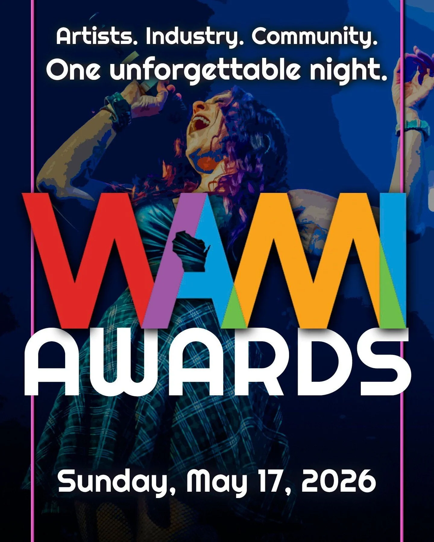 See who will win! We have both the 🏅WAMI's and the 🏅MAMA's coming up!

🏆 Wisconsin Area Music Industry Awards
📆 May 17
The Wisconsin Area Music Industry (WAMI) Awards return to Madison for a night celebrating the artists, creators, and industry p