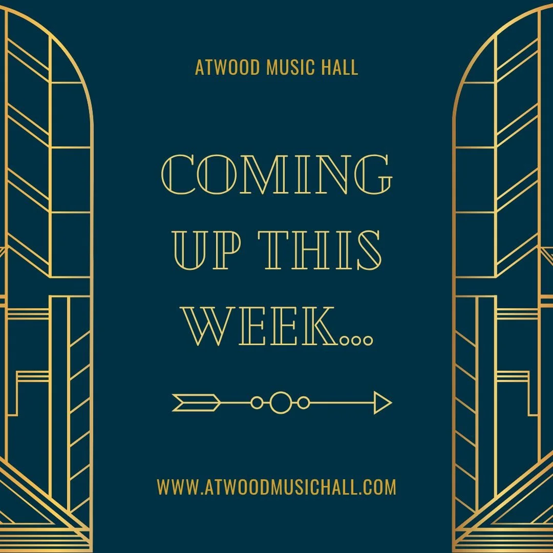 This week at Atwood Music Hall >>

⭐️ Phantom Planet + Augustana - June 5
⭐️Madison Area Music Awards - June 7

🎟️ atwoodmusichall.com