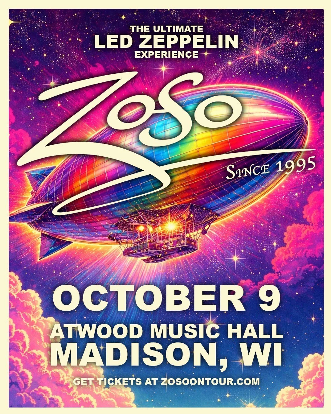 Classic Rock Tribute shows coming up this fall:
🤘 Zoso &ndash; The Ultimate Led Zeppelin Experience - October 9
🎙️ Joan Osborne Sings the Songs of Bob Dylan - October 16
🔮 Tell Me Lies - A Tribute to Fleetwood Mac - November 14

Find out more at: 