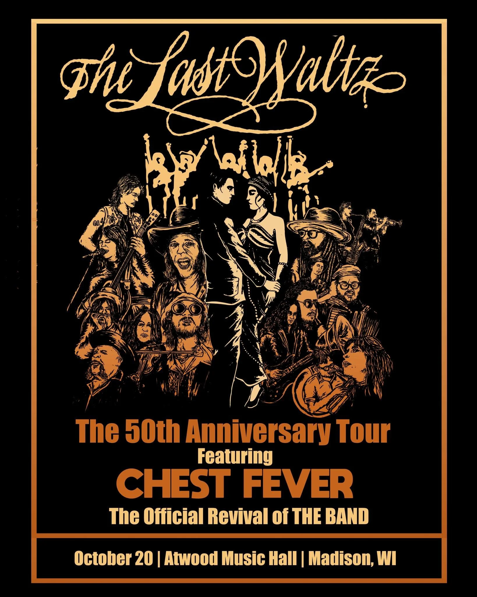 3 SHOWS JUST ANNOUNCED:

🌟 The Last Waltz &ndash; The 50th Anniversary Tour ft. Chest Fever
📆 Oct 20

🌟 Lissie 
📆 Oct 22

🌟 On The Lash
📆 March 19

 🎫 TICKETS ON SALE FRIDAY!