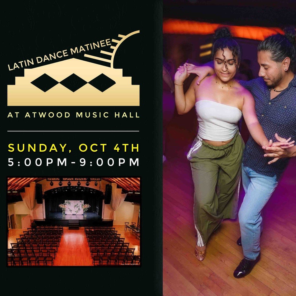 JUST ANNOUNCED:

Latin Dance Matinee - OCT 4
Bingo Loco - Name That Song - NOV 20
Wonderfunk, Jazz Hams - NOV 21

Tickets go on sale FRIDAY!
