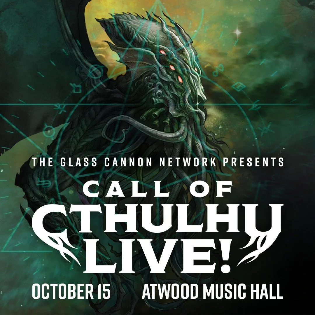 In 2026, the Glass Cannon Network will unleash a nationwide tour soaked in full-blown Lovecraftian dread. Keeper Troy Lavallee helms a shifting roster of GCN icons and special guests&mdash;including Joe O&rsquo;Brien, Skid Maher, Matthew Capodicasa, 