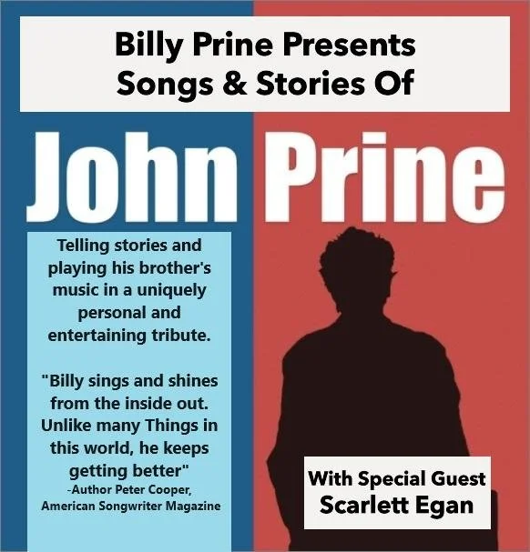 Billy Prine Presents: Songs &amp; Stories of John Prine