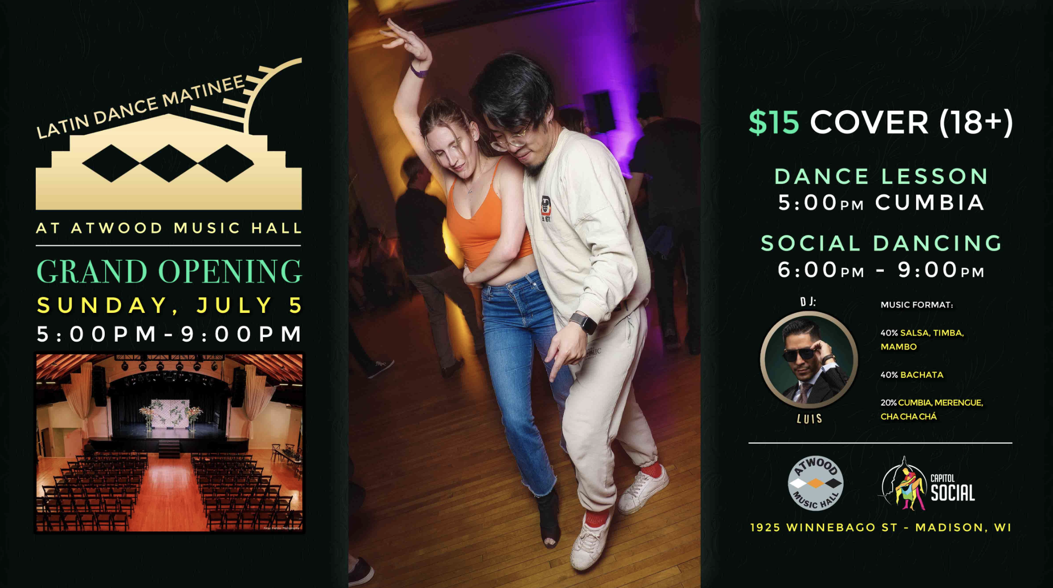 LATIN DANCE MATINEE