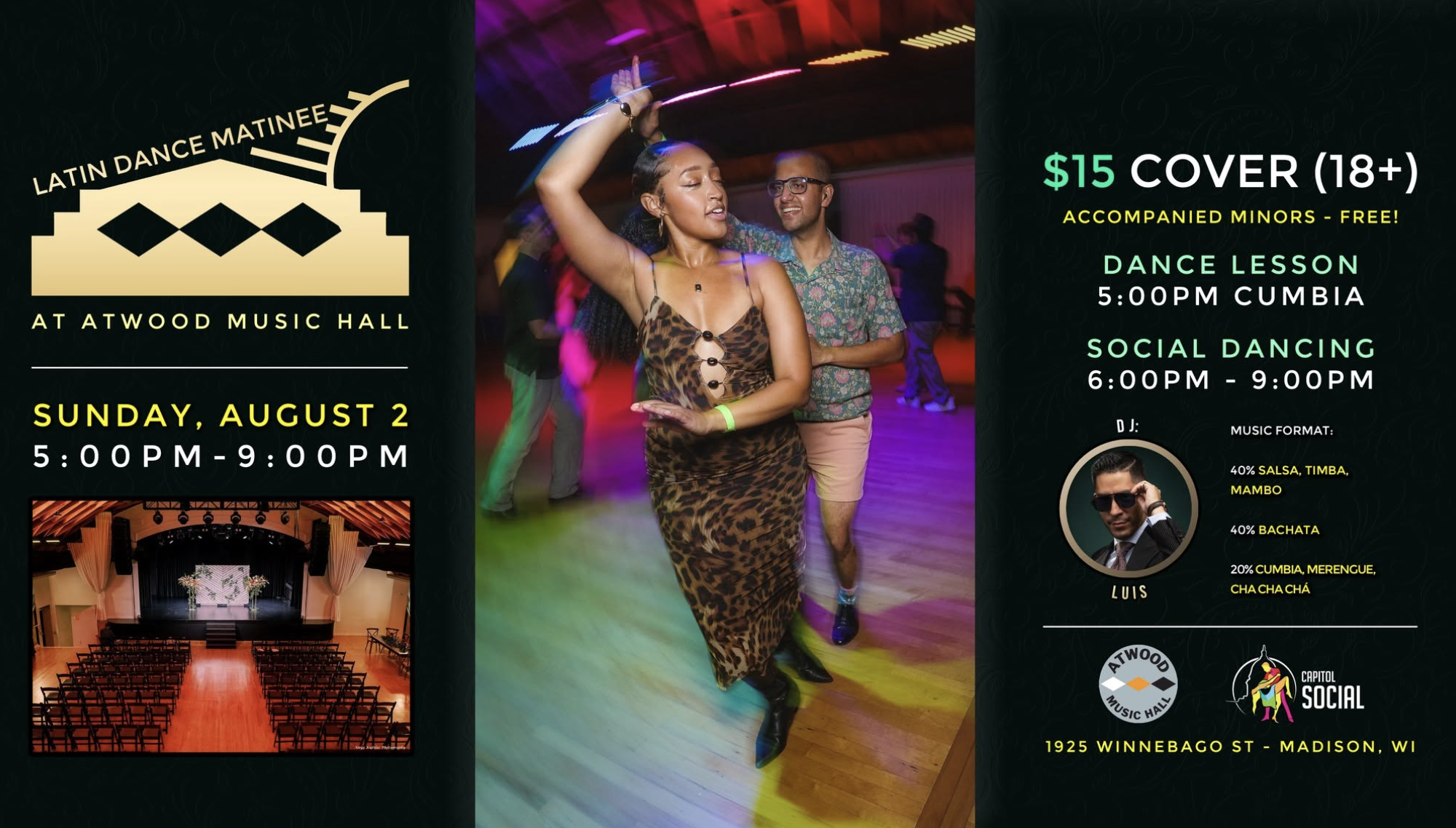 LATIN DANCE MATINEE