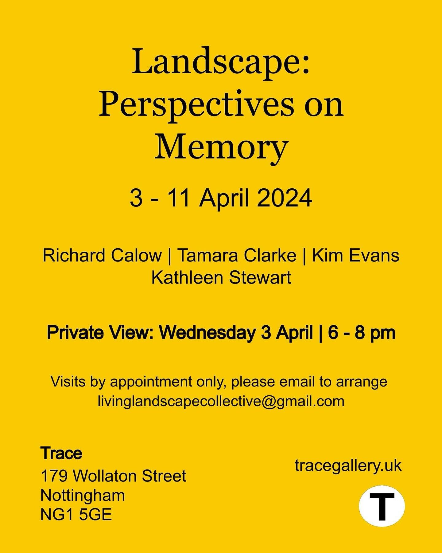 Forthcoming exhibition from @livinglandcollective hope to see you there!