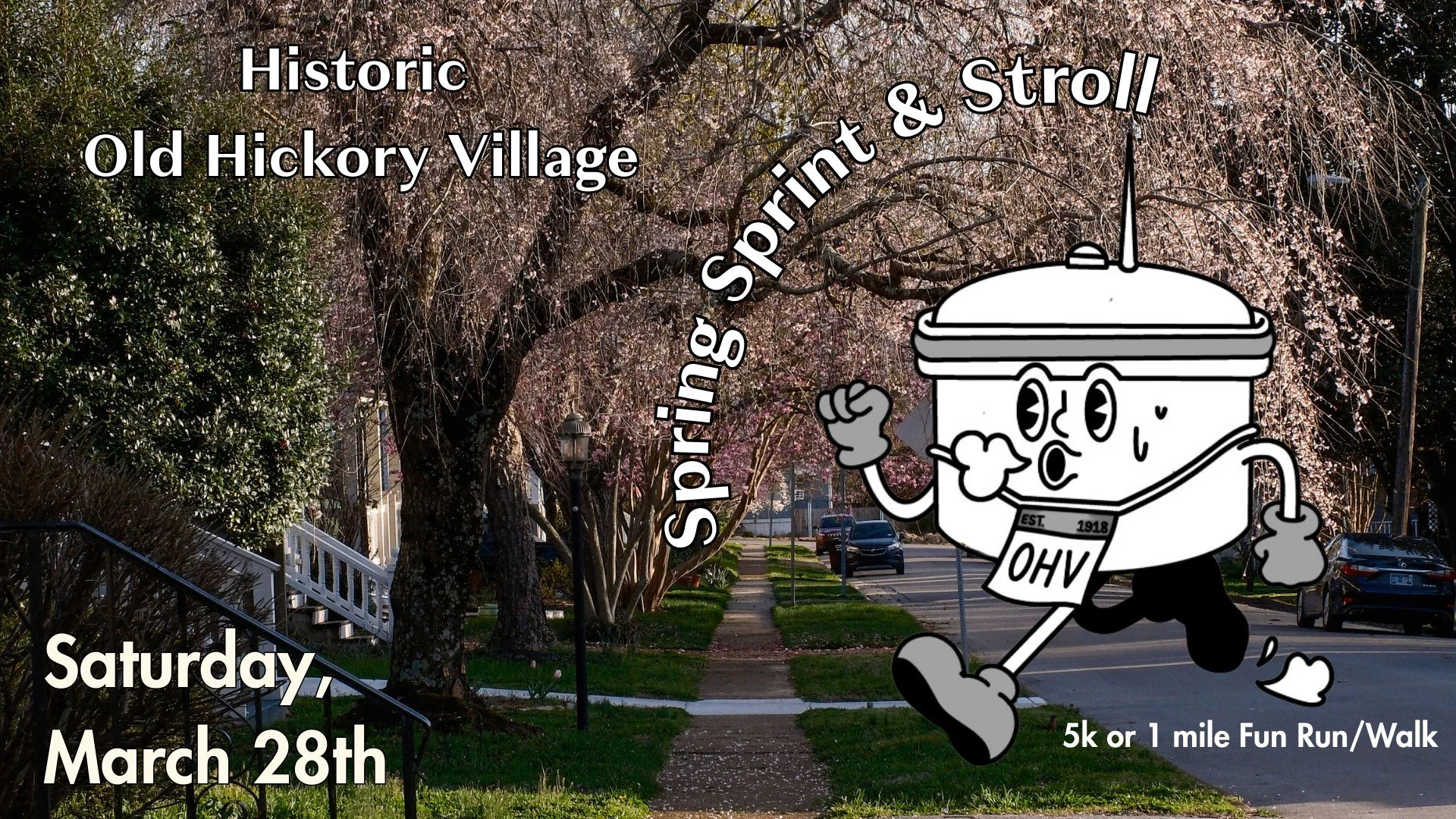 Spring Sprint & Stroll