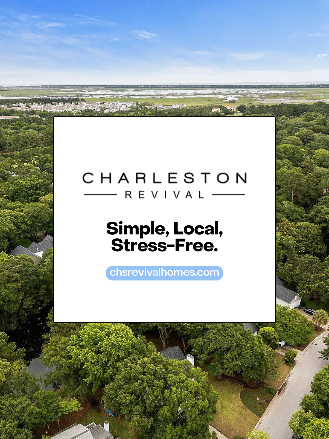 The Charleston Revival Homes Three Step Process
