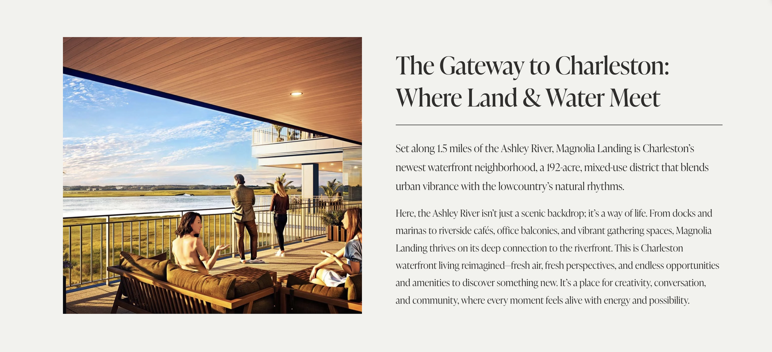 Magnolia Landing: Transforming Charleston’s Neck Area into a Vibrant Riverfront Community