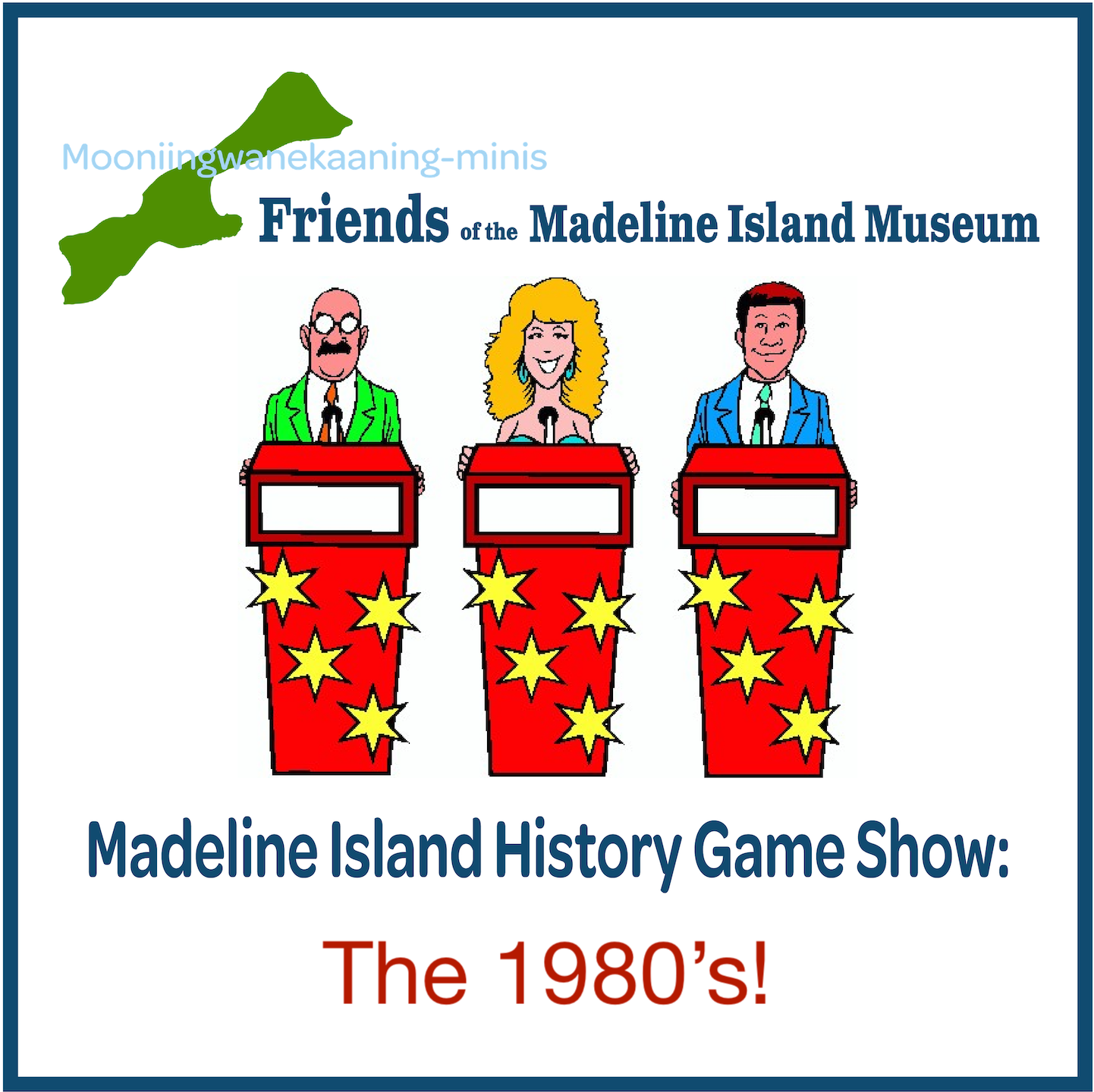 Madeline Island 1980’s History Quiz Night