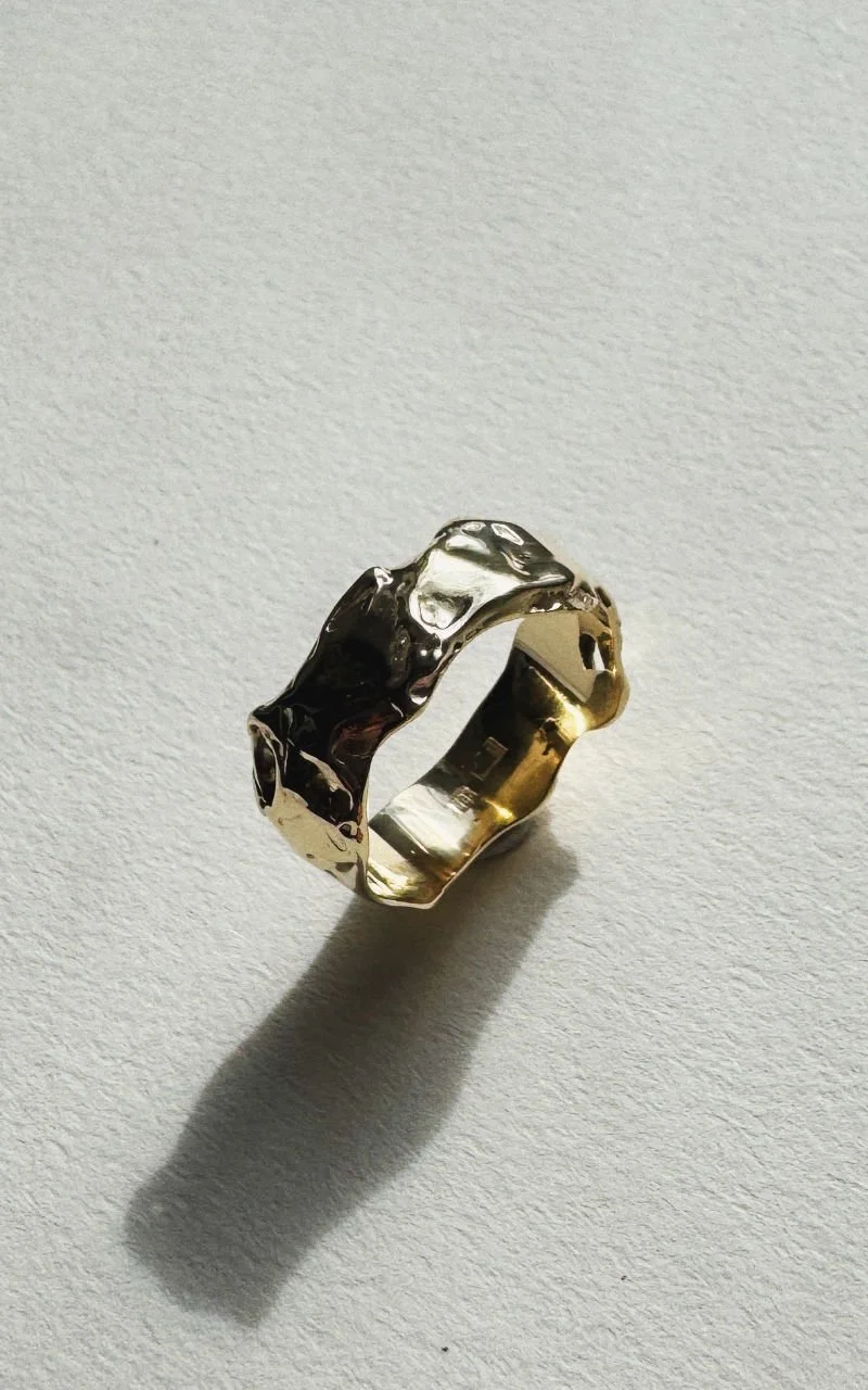 Ring Wabi Sabi Wide - gold
