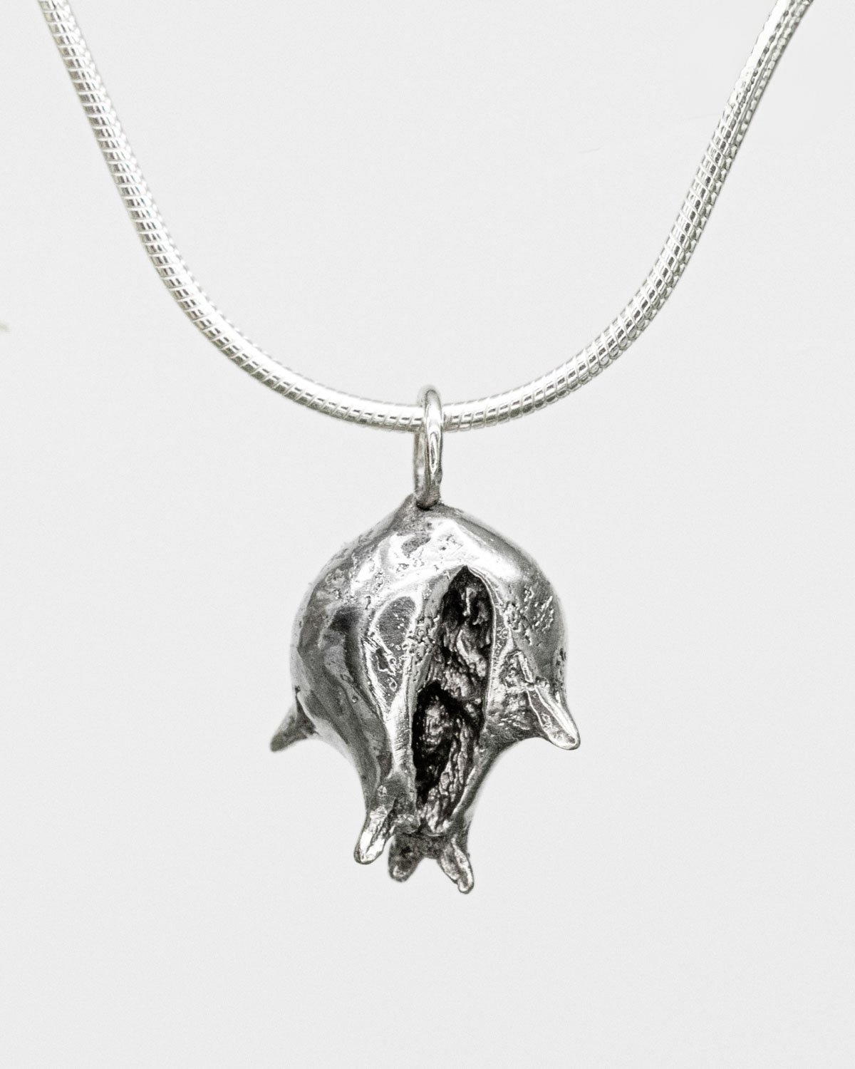 Silver Seeds - Chinese thuja necklace