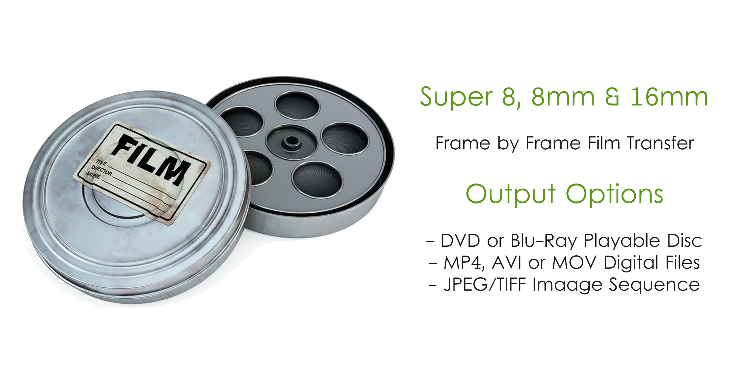 Convert Super 8 Film to Digital Service