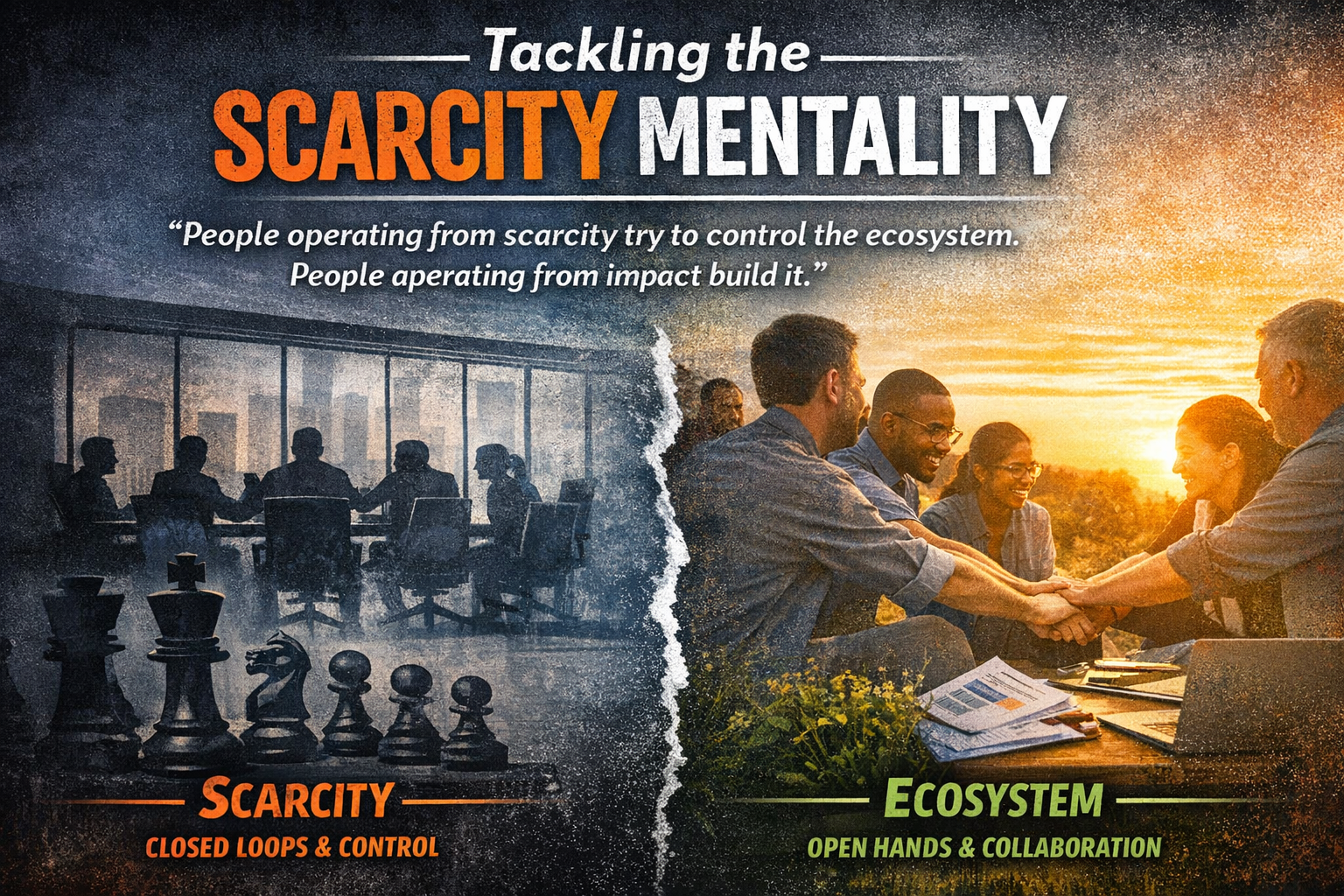 Tackling the Scarcity Mentality