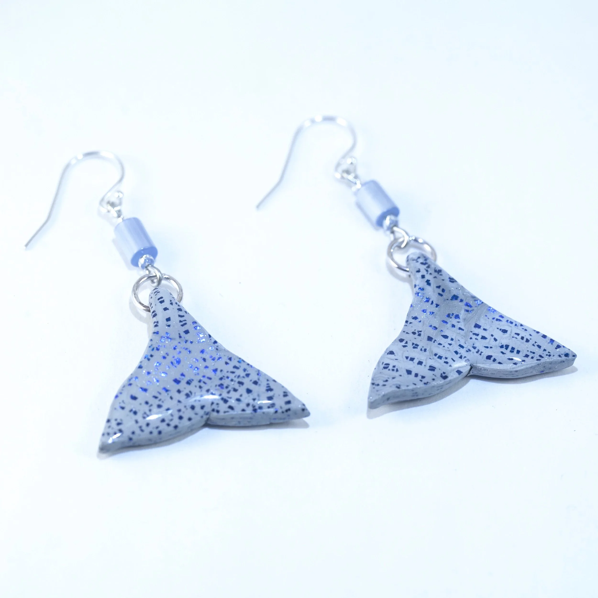 Whale Tail Earrings I - $29