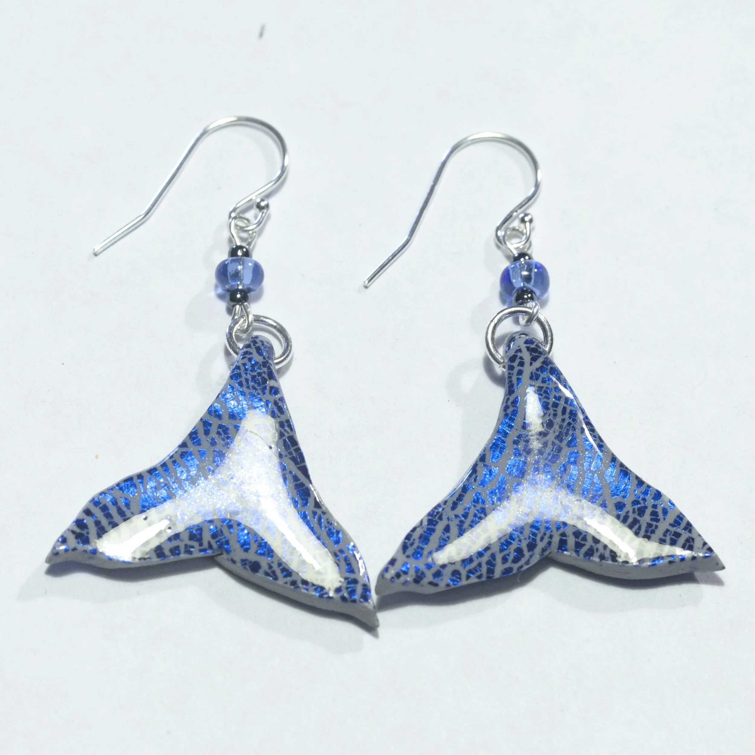 Whale Tail Earrings IV - $29