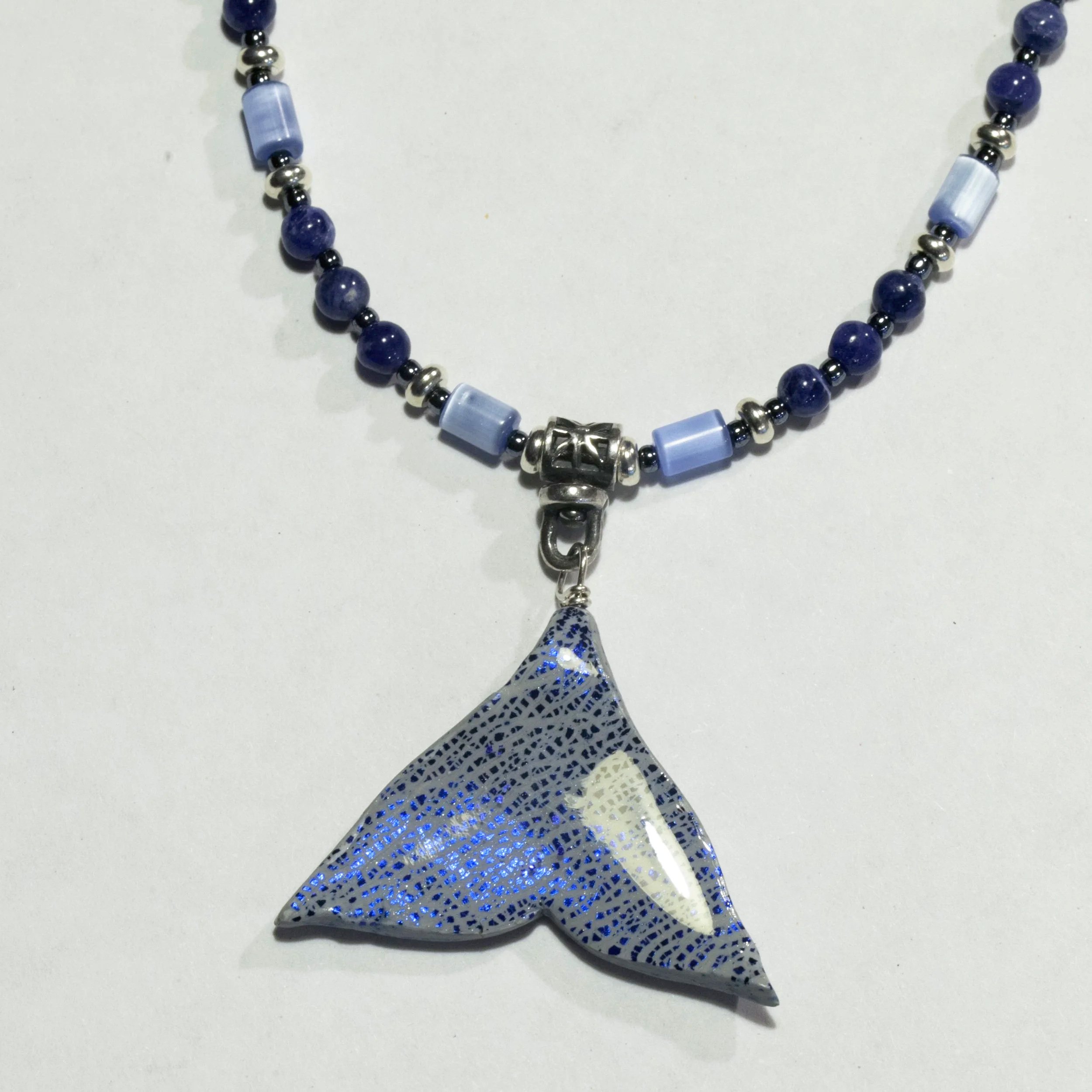 Whale Tale Necklace I (19") - $60