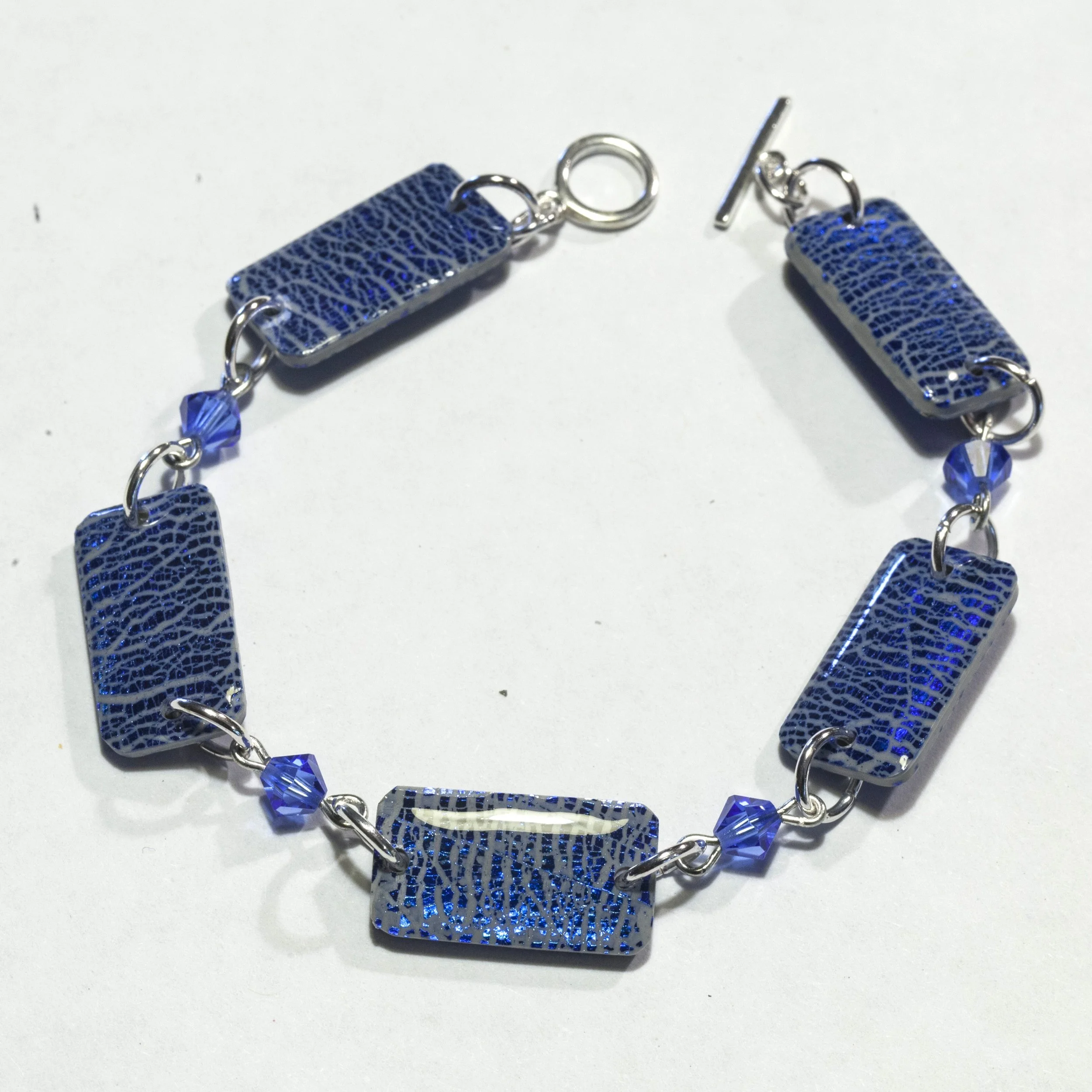 Whale Tail Bracelet I (7 and 3/8" - med) - $39