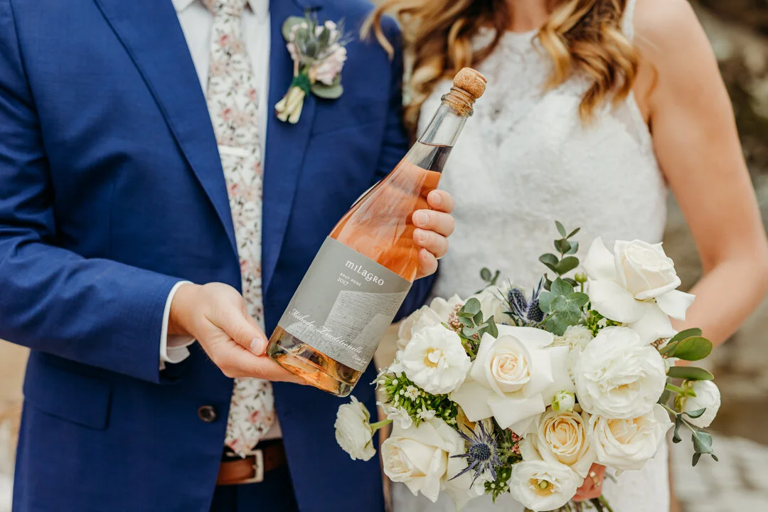 From the popping of corks to the clinking of glasses, our Sparkling Ros&eacute; brings an air of celebration, elevating every moment to a joyous crescendo 🥂✨ Order a bottle of our Brut Ros&eacute; online or stop by our Tasting Room this weekend to p