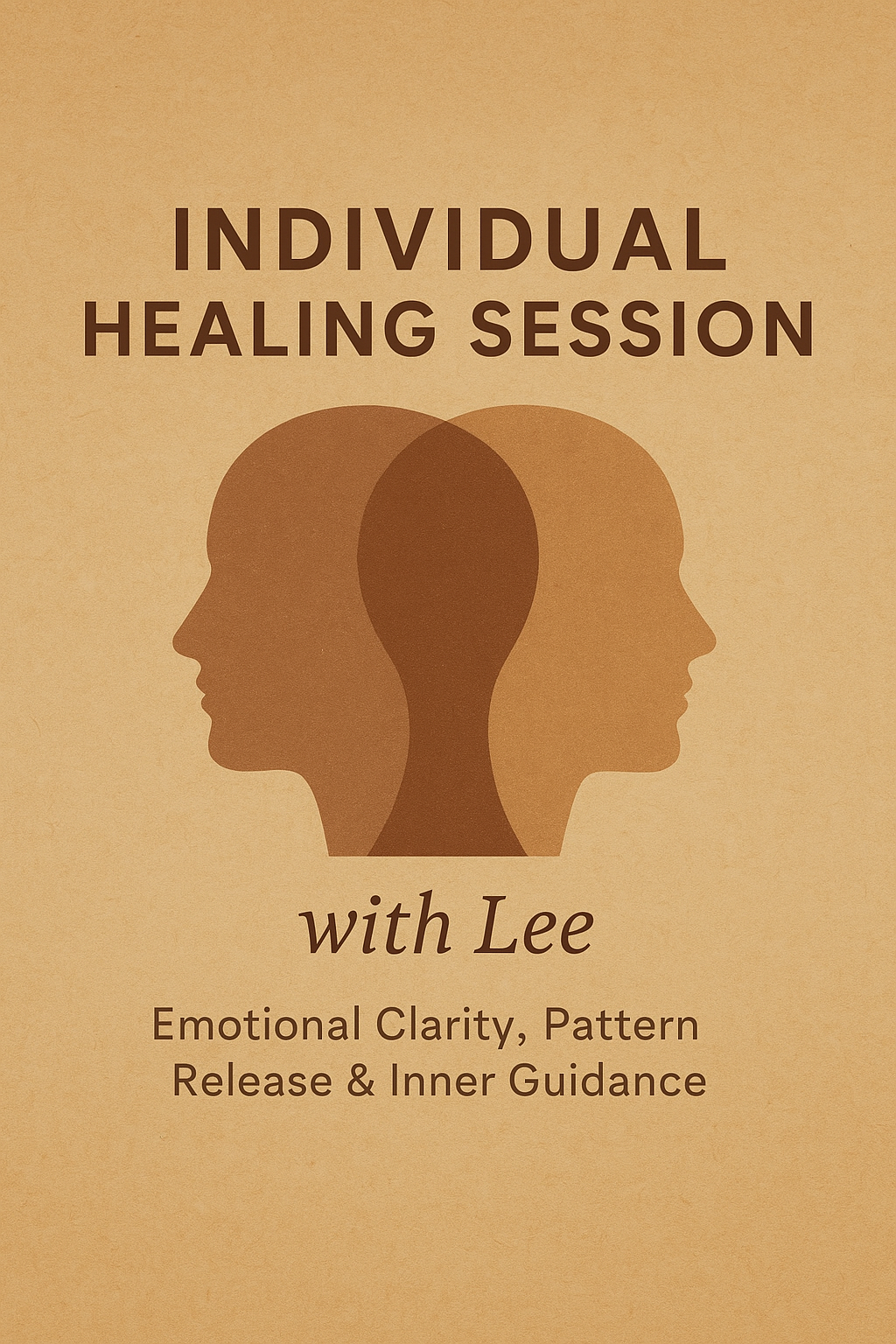 Individual Healing Session with Lee — Emotional Clarity, Pattern Release & Inner Guidance