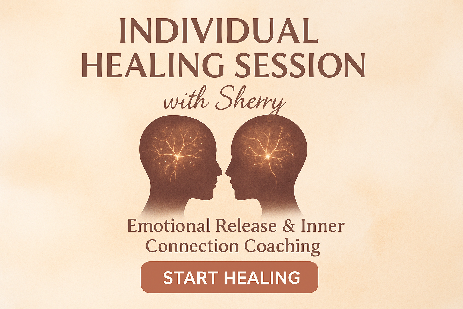 Individual Healing Session with Sherry Emotional Pattern Release & Inner Connection Coaching