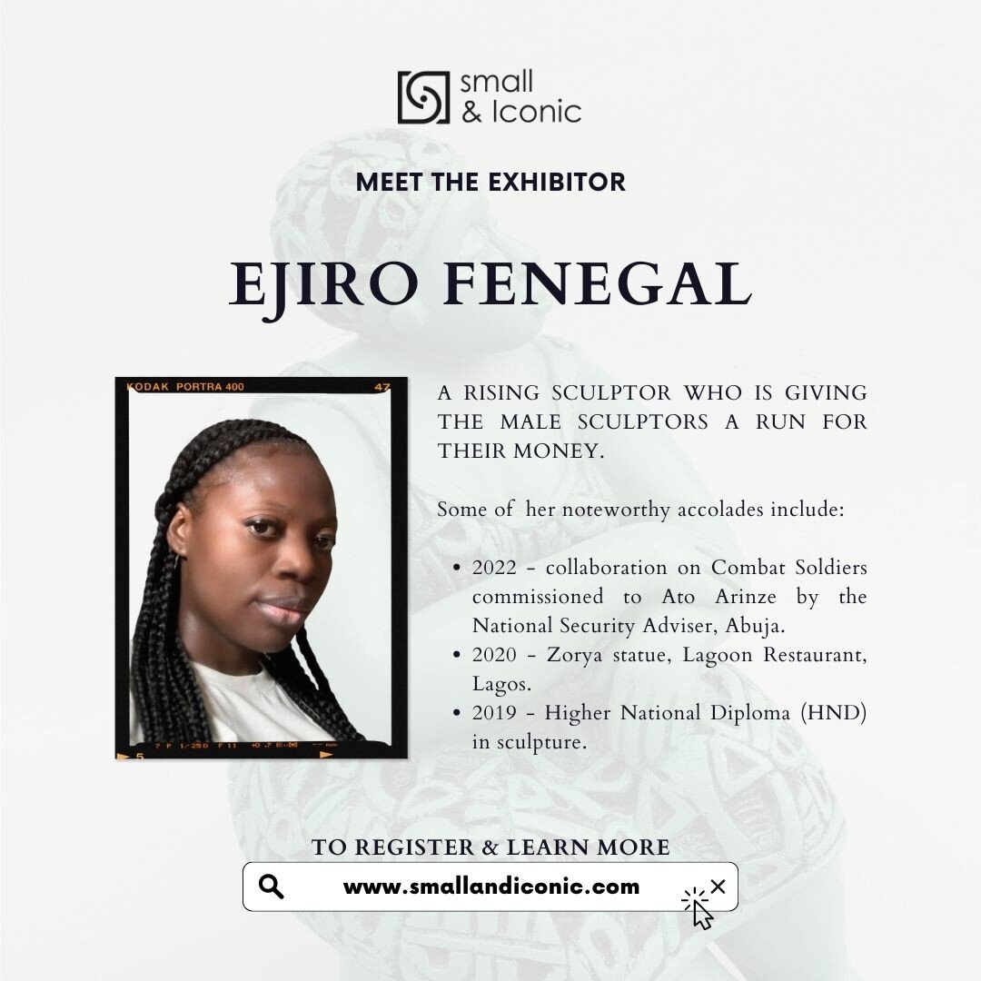 Meet Ejiro Fenegal @ejirofenegal,the sculptor whose creations represent a connection between mankind and the divine. She uses her primary medium to appreciate the beauty and perfection of God&rsquo;s creation.

Her works focus on the human body in al