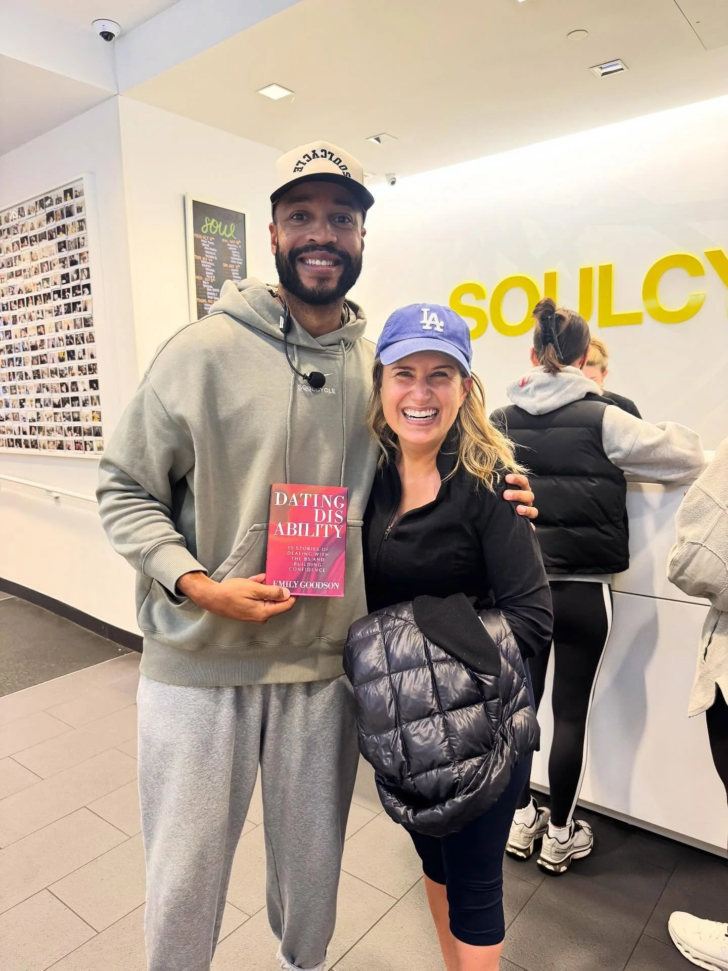 First book stop wouldn&rsquo;t be anywhere other than @soulcycle NoMad. 

Everyone&rsquo;s favorite coach @lamarjohnson570 reminding the whole world to be 1% better each day. We appreciate you SO much! 

#confidence #soulcycle #community #nomad