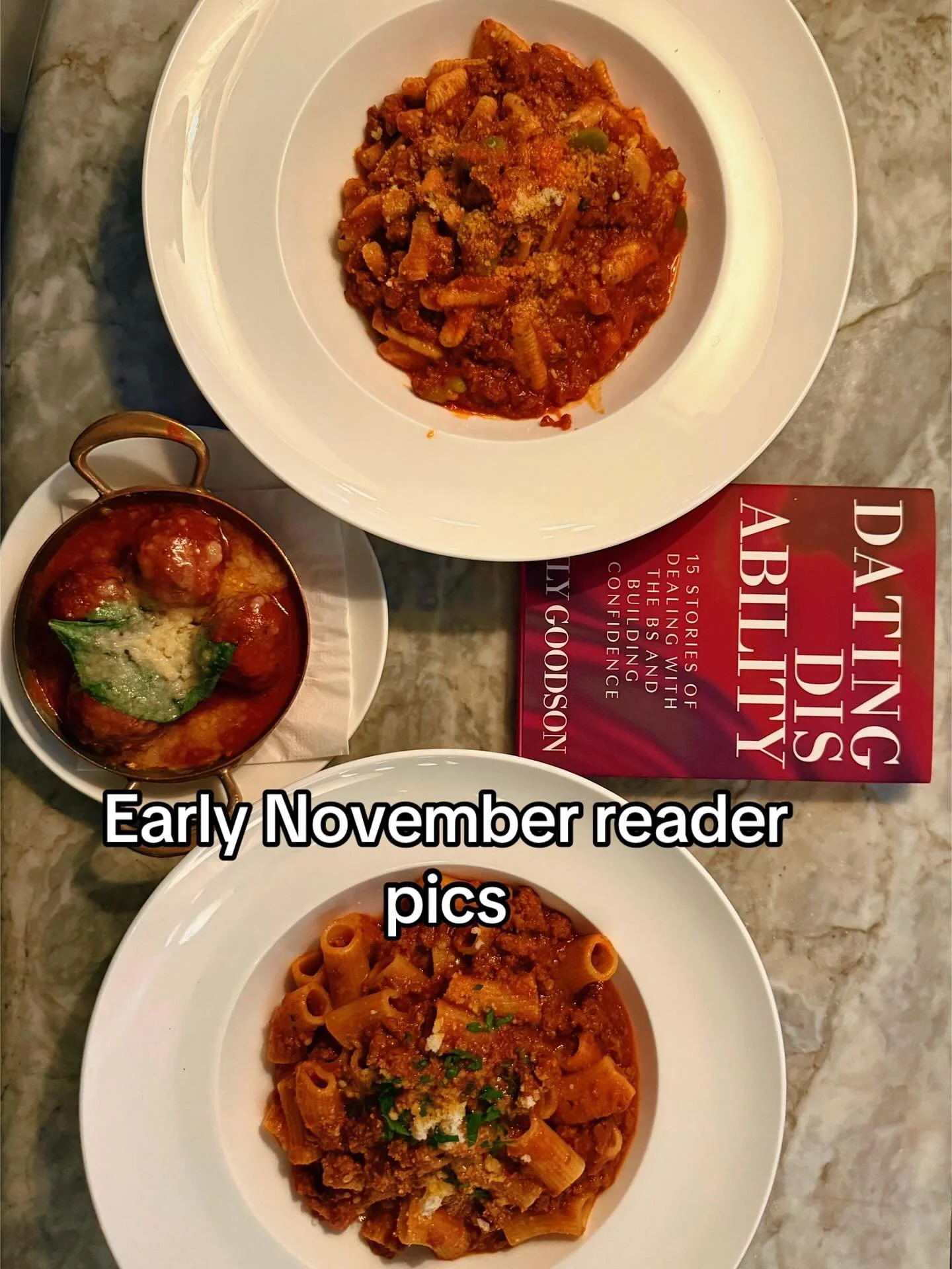 Dating Disability = ideal adventure partner 
#booksbooksbooks