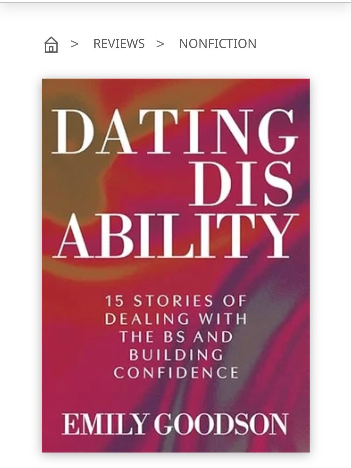 @kirkus_reviews is in and it&rsquo;s an official GET IT verdict! 

Dating Disability is &ldquo;a cheerful chronicle of bravery and self-compassion that encourages all readers looking for love.&rdquo;

The book is available nationwide 12/9/25 and I ca