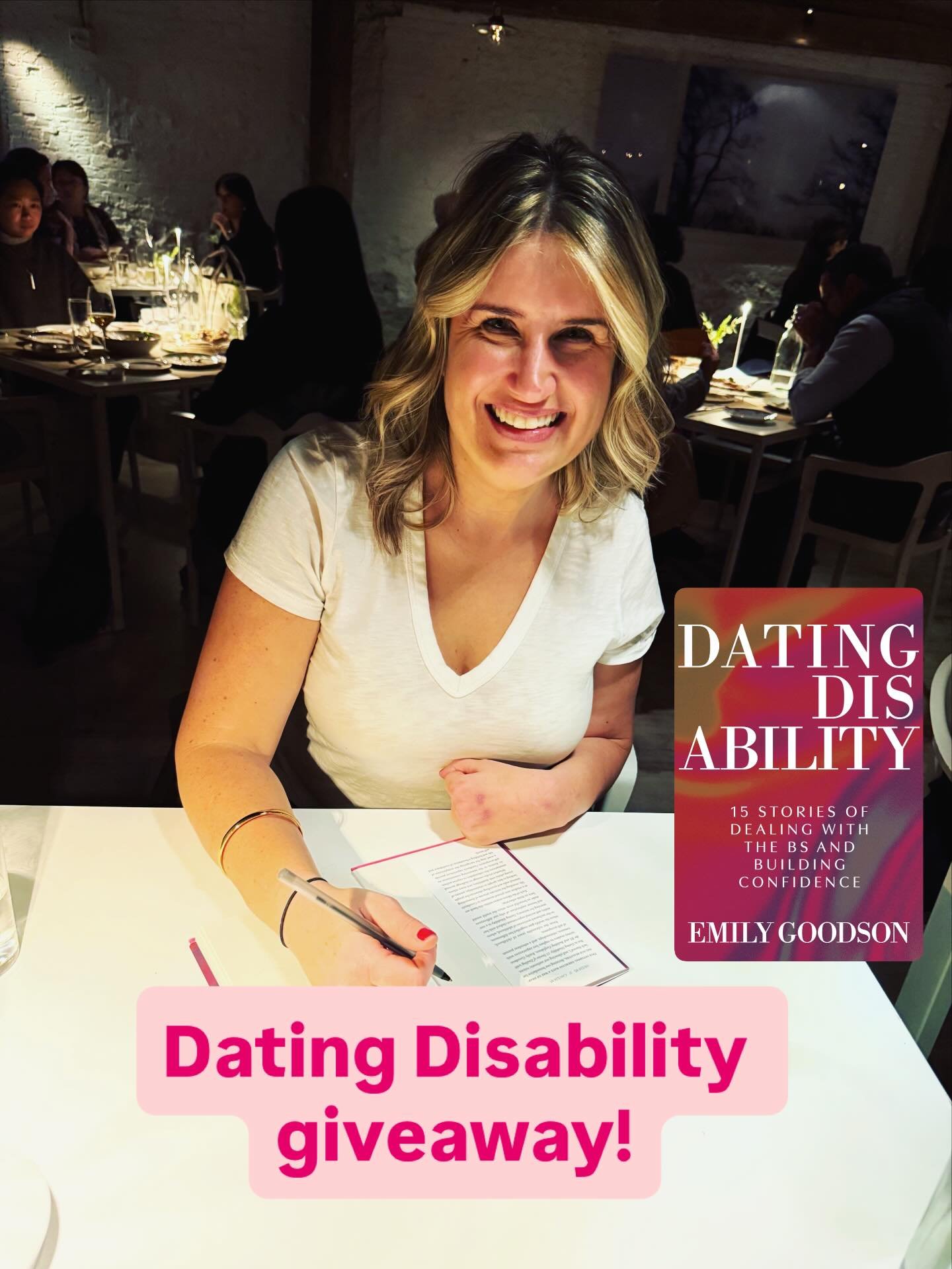 Today, December 3rd, we recognize International Day of Persons with Disabilities. 

I believe representation of disabled stories is imperative to changing the discourse on accessibility and inclusion in our world.

So, as a gift from me to you, I&rsq