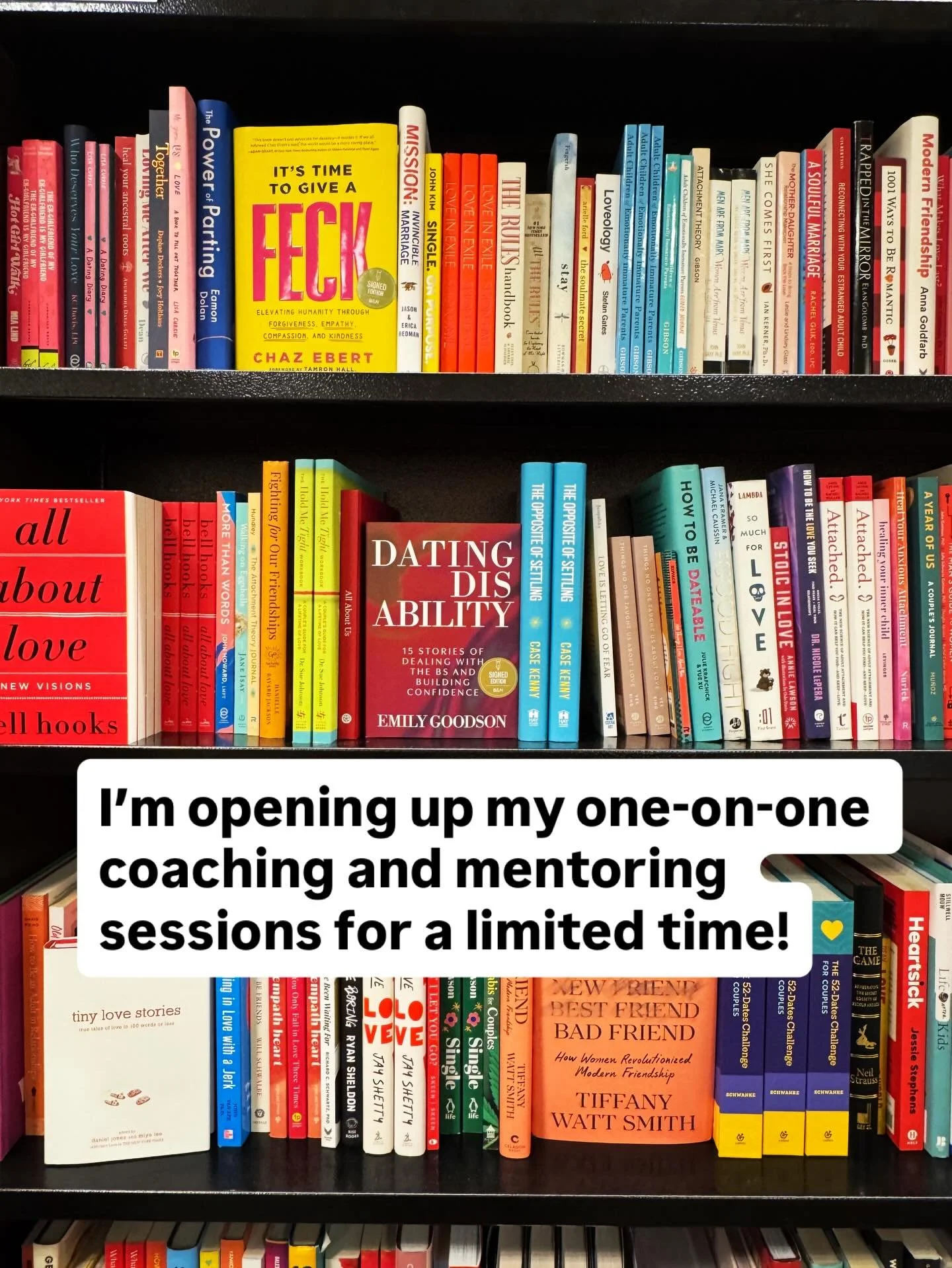 You&rsquo;ve been asking and it&rsquo;s finally happening! Coaching appointments are available for a limited time only. Let&rsquo;s close 2025 and launch 2026 with intention. ❤️🚀