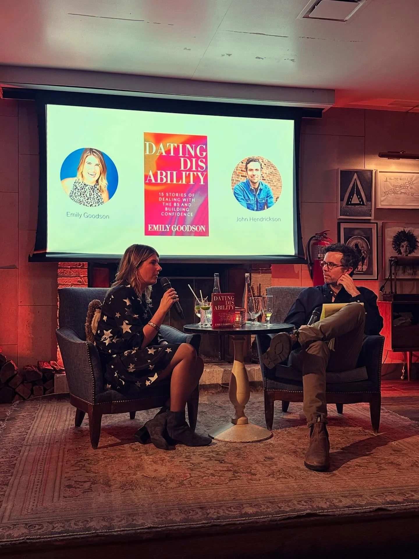 I sometimes wonder if this life I&rsquo;ve built is too good to be true. Last night was one of those moments. 

I spent the night in conversation with a writer whose work I deeply respect and surrounded by my most incredible friends. Thank you to @jo