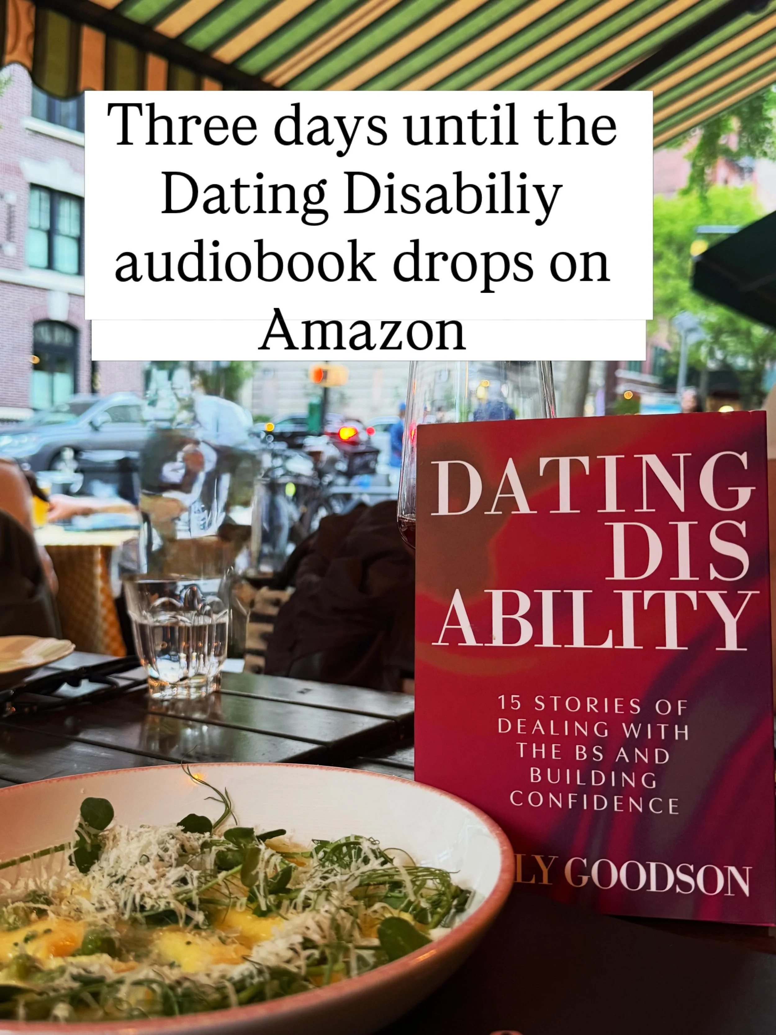 Just three more sleeps. 
#audiobook #accessibilitymatters