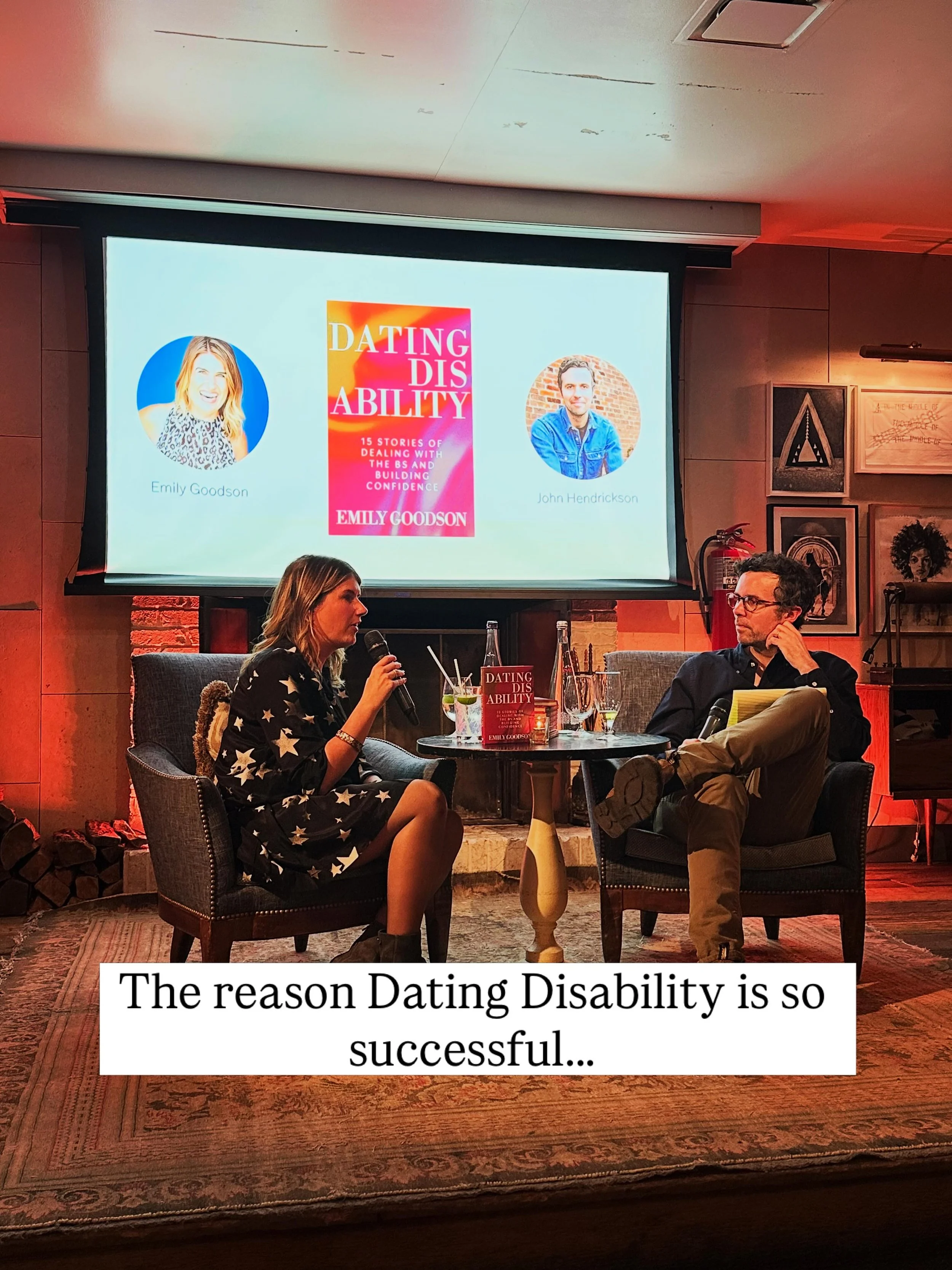 Here&rsquo;s to the next six months of Dating Disability 
#author #datingdisability #friends #community