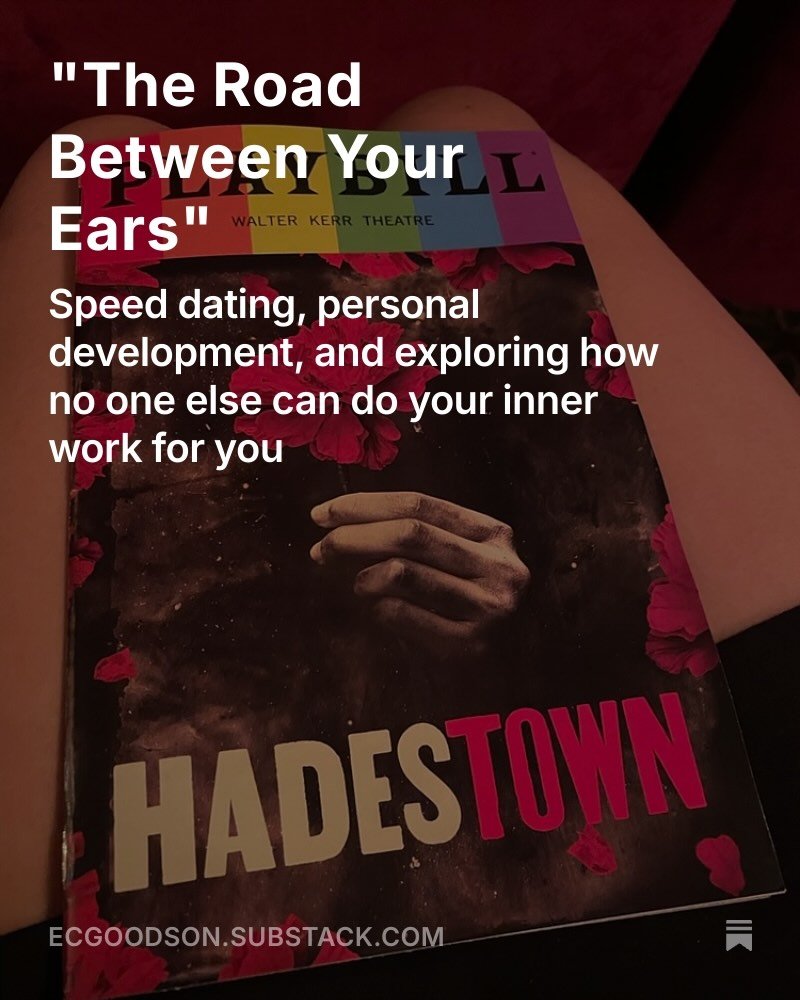 My latest note is up on Substack! Read more and subscribe at the link in my bio. 

#connection #personaldevelopment #theatergeek
