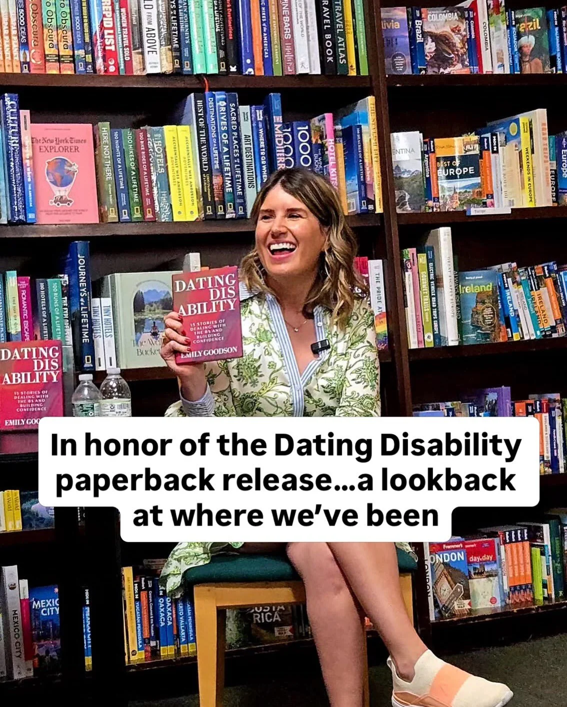 Can&rsquo;t believe it&rsquo;s only been eight months since the hardcover publication date. The paperback version dropped this week! #datingdisability #magic