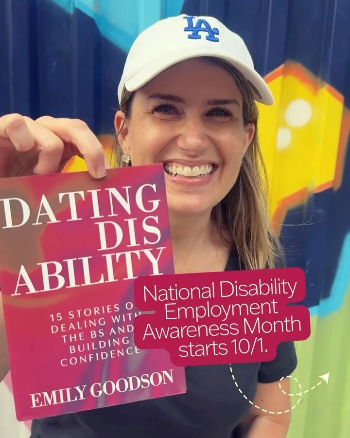 Book giveaway!! If you become a paid Substack subscriber before National Disability Employment Awareness Month (NDEAM) starts, you&rsquo;re getting a free signed book!!

Subscribe today at the link in my bio. #datingdisability #wellbeing 

PS - thank