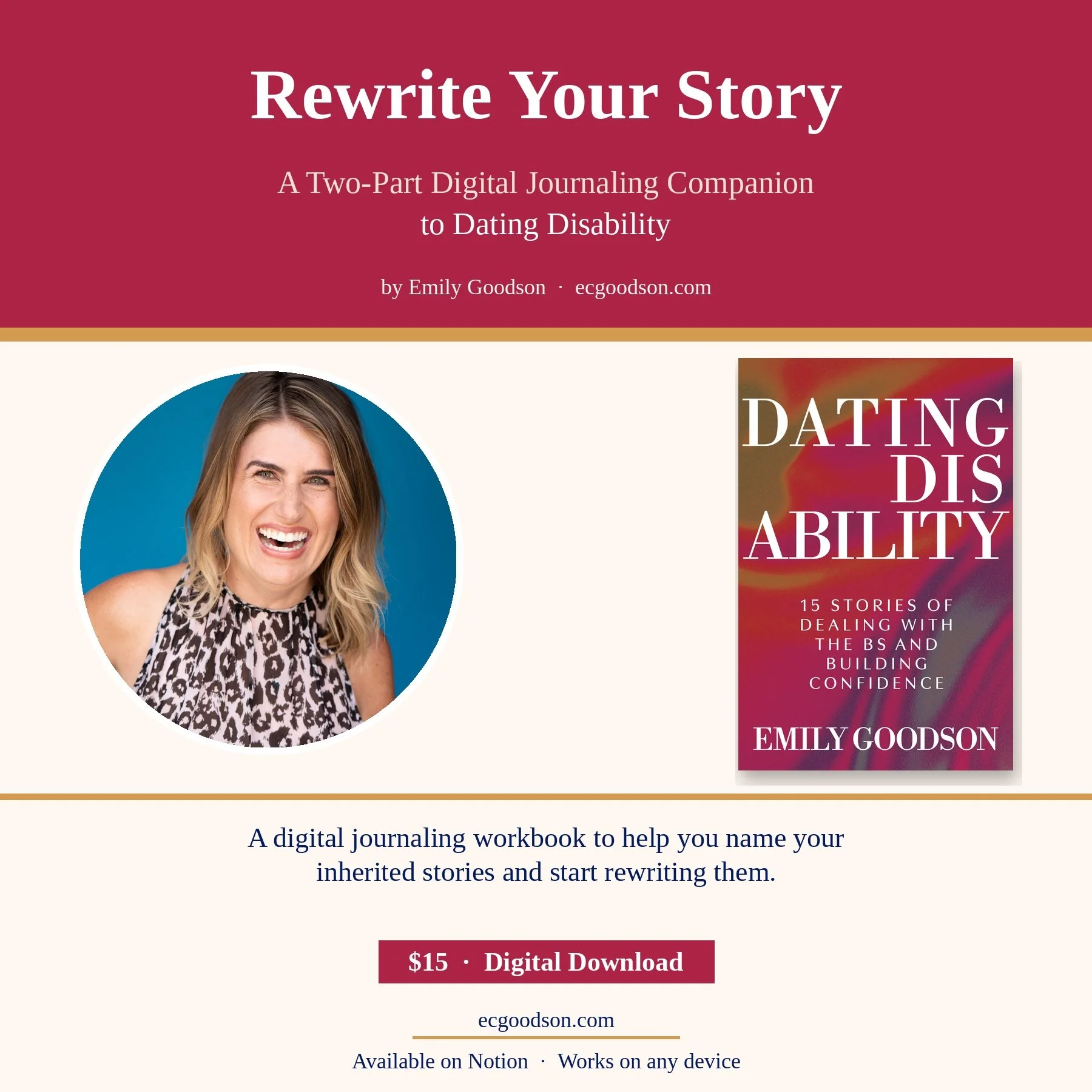 Rewrite Your Story: A Digital Journaling Companion to Dating Disability